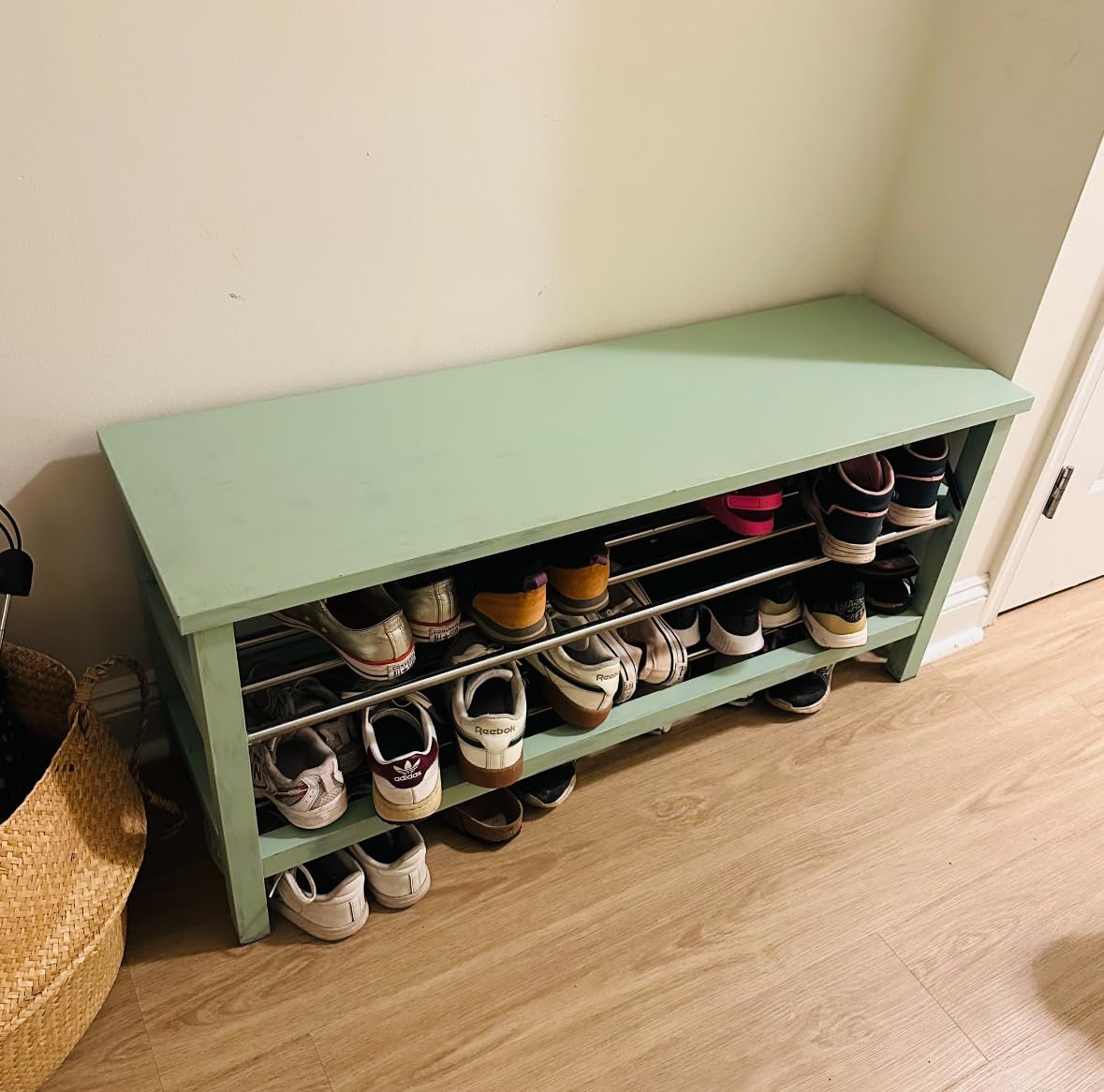 DWIL Matte Finish Furniture Paint - 5 Oz Wood Paint for Cabinets, Doors, Tables, and Dressers Refinishing - Water-Based, Non-Toxic & Odorless, Easy to Apply(Black)-Trial Pack - Customer Photo 1