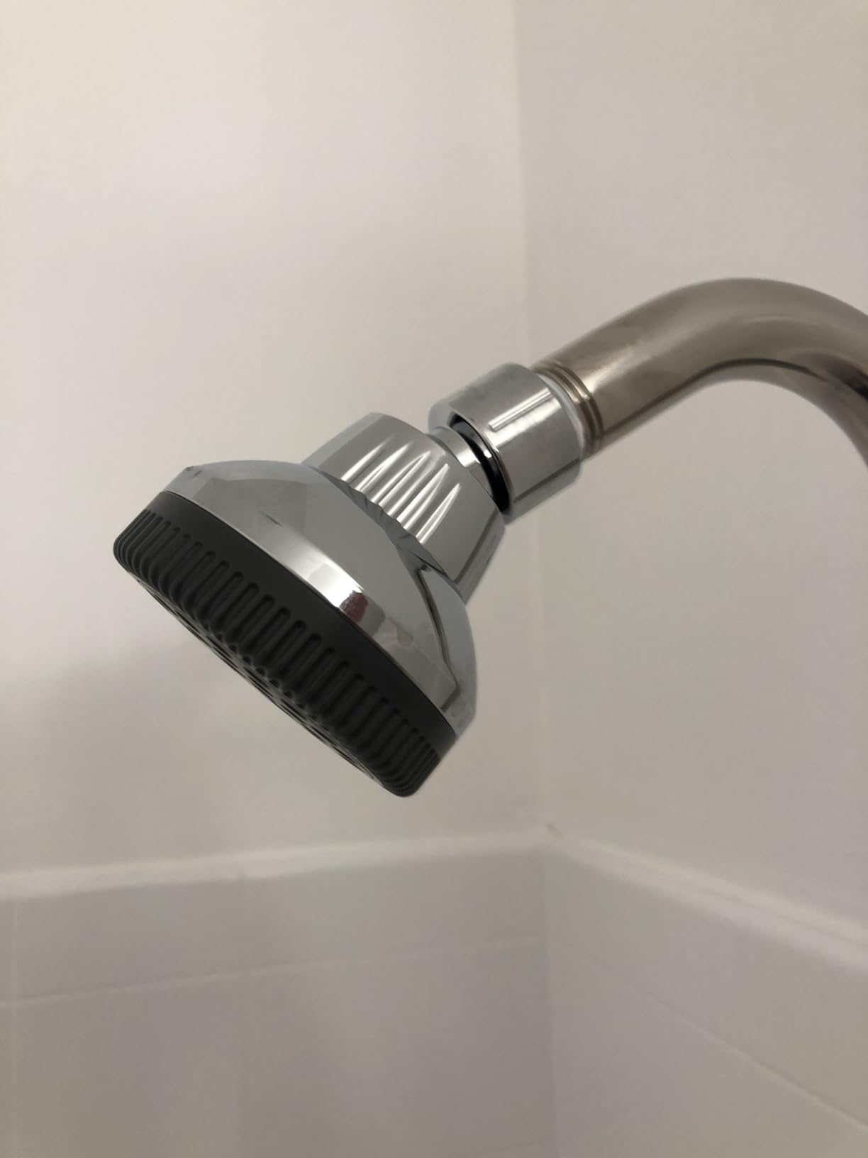 Shower Connector Ball Joint Shower Head Swivel Ball Adapter Brass Adjustable Shower Arm Extension Universal Component Polish Chrome - Customer Photo 1