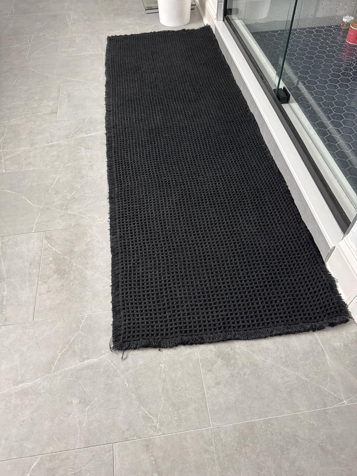 AMOAMI Upgraded Waffle Bath Mat, Super Absorbent Non Slip Bath Mats for Bathroom Floor, Machine Washable Bathroom Rugs with Tassels, Rubber Backed Bathroom Mats, Ultra Soft, 18 AMOAMI Upgraded Waffle Bath Mat, Super Absorbent Non Slip Bath Mats for Bathroom Floor, Machine Washable Bathroom Rugs with Tassels, Rubber Backed Bathroom Mats, Ultra Soft, 18