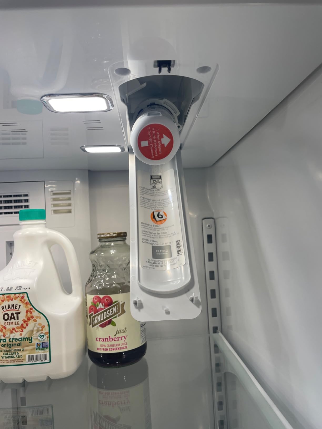 KitchenAid® KAD2RXD1 Ice, Orange Refrigerator Water Filter 2-KAD2RXD1, Single-Pack - Customer Photo 1
