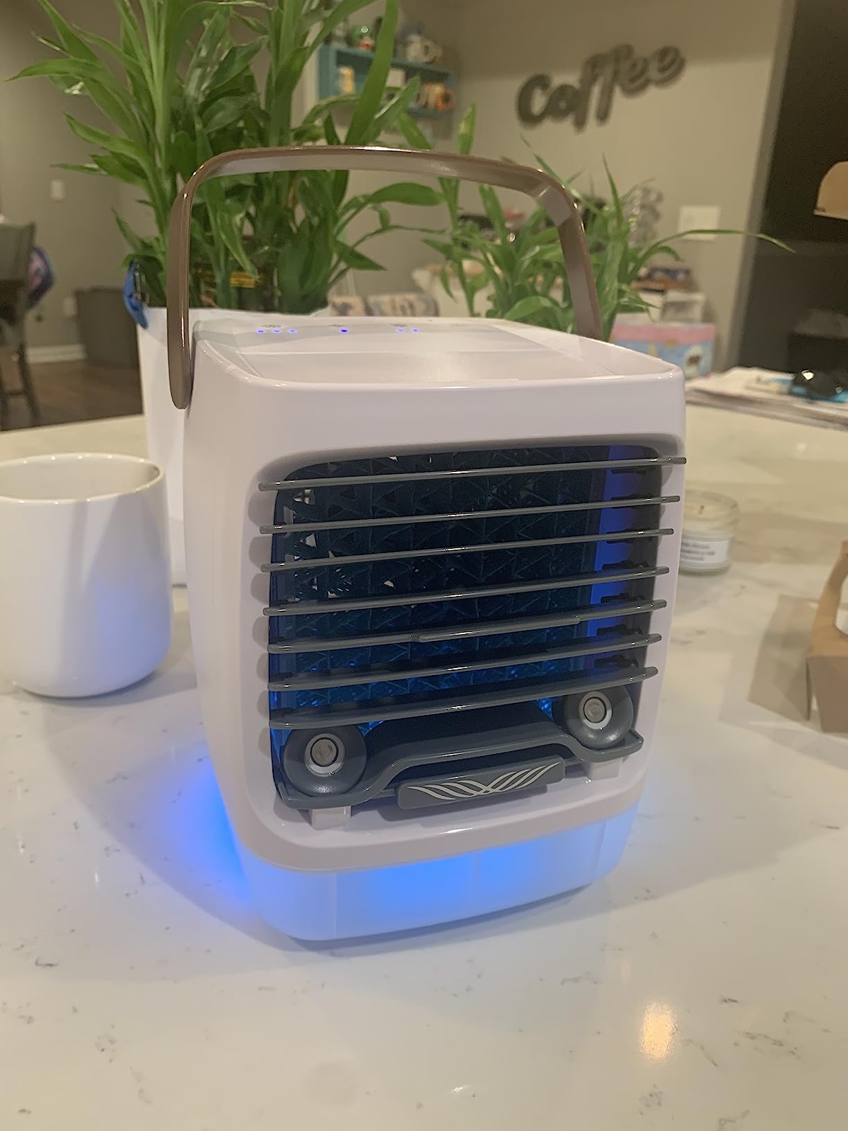 ChillWell 2.0 Evaporative Air Cooler for Room - 4-Speed Mini Portable Swamp Coolers with Humidifier | Indoor Personal Cooling Unit In Bedroom, Home Office, and Camping | USB- Rechargeable, Easy Setup Customer Review ChillWell 2.0 Evaporative Air Cooler for Room - 4-Speed Mini Portable Swamp Coolers with Humidifier | Indoor Personal Cooling Unit In Bedroom, Home Office, and Camping | USB- Rechargeable, Easy Setup - Customer Photo 2