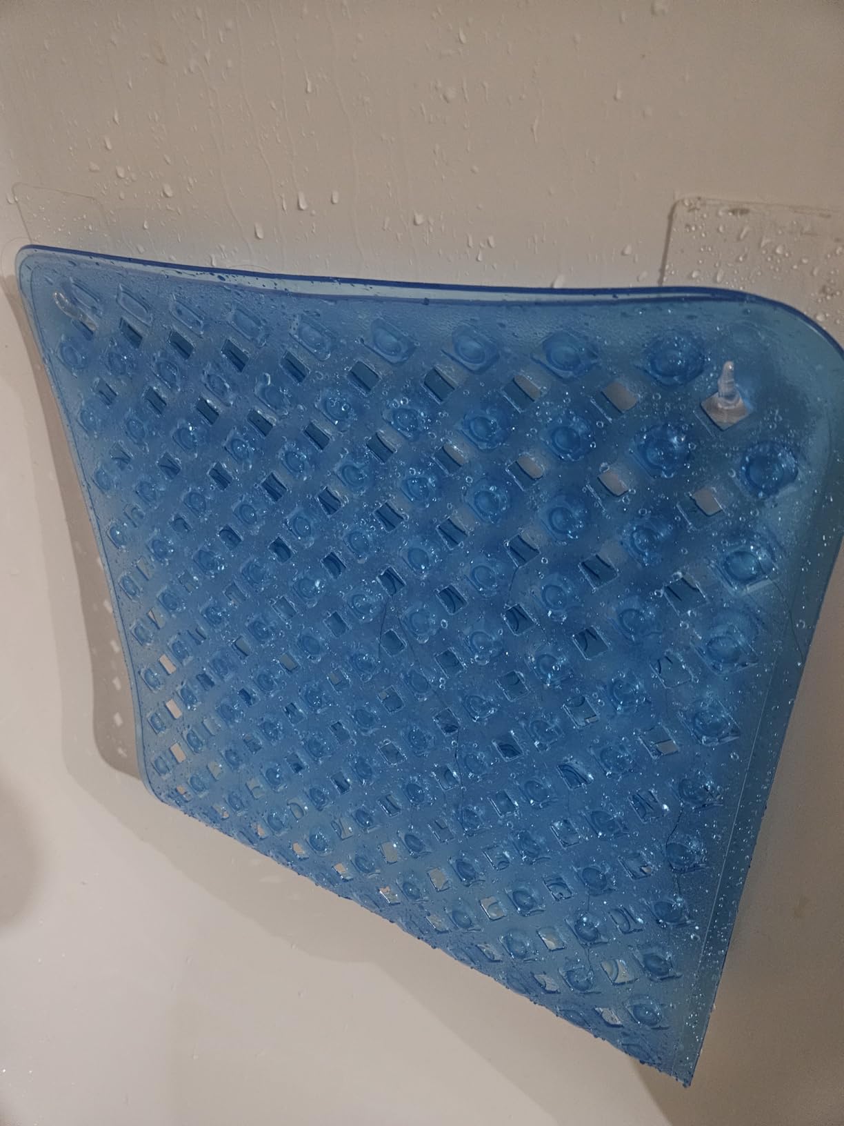 homerella® Bathtub Mat Non Slip 35x16, Incl. Hooks for Drying, Extra Long, 100% BPA Free, Shower Mat Non Slip Anti Mold, Machine Washable, Shower Mats for Inside Shower Mildew Resistant - Customer Photo 1