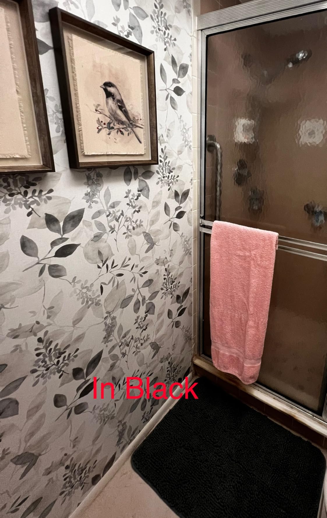 OLANLY Bathroom Rugs 30x20, Extra Soft Absorbent Chenille Bath Rugs, Rubber Backing Quick Dry, Machine Washable Bath Mats for Bathroom Floor, Tub and Shower, Home Decor Accessories, Grey Customer Review OLANLY Bathroom Rugs 30x20, Extra Soft Absorbent Chenille Bath Rugs, Rubber Backing Quick Dry, Machine Washable Bath Mats for Bathroom Floor, Tub and Shower, Home Decor Accessories, Grey - Customer Photo 1