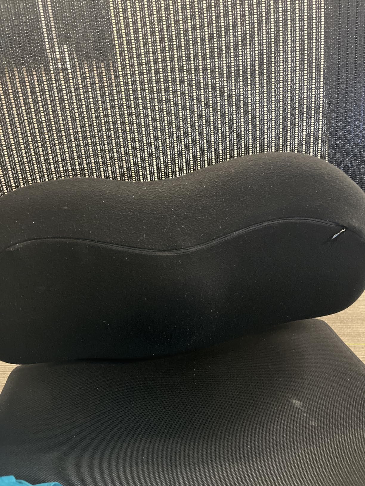 Lumbar Support Pillow for Office Chair, Car Lumbar Pillow Lower Back Pain Relief, Memory Foam Back Cushion with Adjustable Straps, Ergonomic Chair Back Pillow for Gaming Chair, Car, Bed (PINK) - Customer Photo 1