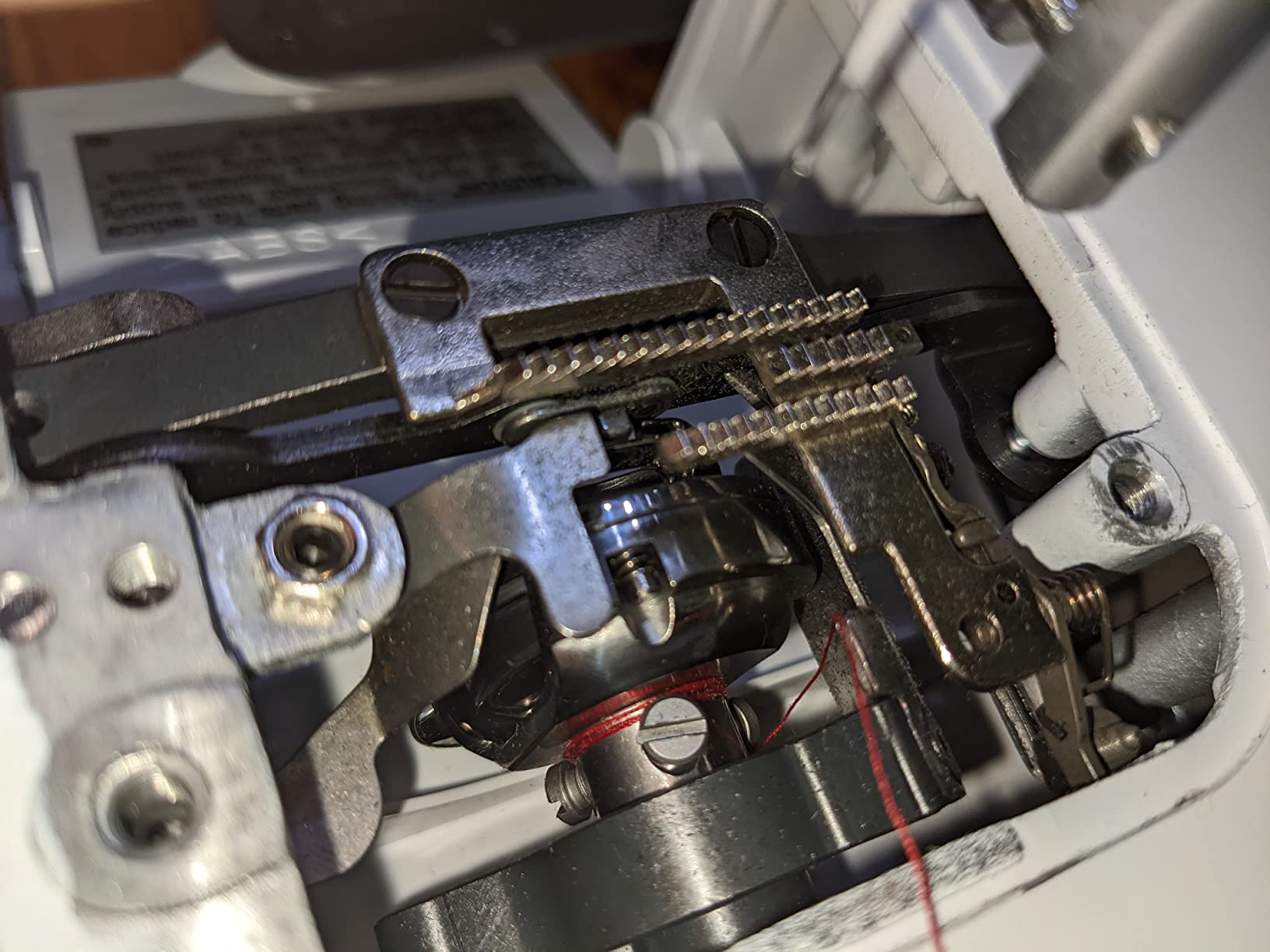 Brother PQ1600S High-Speed Straight Stitch Sewing & Quilting Machine, White - Customer Photo 3
