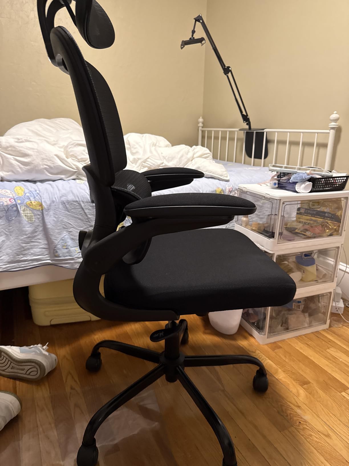 TRALT Office Chair Ergonomic Desk Chair, 330 LBS Home Mesh Office Desk Chairs with Wheels, Comfortable Gaming Chair, High Back Office Chair for Long Hours (Black) - Customer Photo 1
