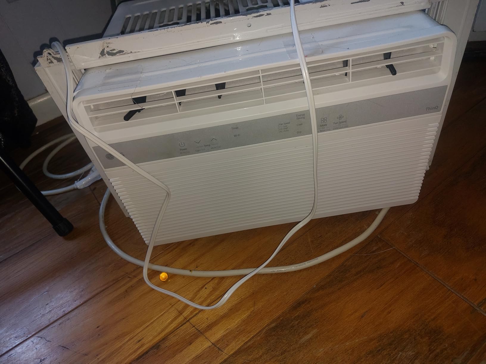 LG LW6024RSMX Window Air Conditioner, Wi-Fi Enabled w/Remote, for Small Room (260 Sq.Ft.), Quiet Operation, 115V, 6,000 BTU, White Customer Review LG LW6024RSMX Window Air Conditioner, Wi-Fi Enabled w/Remote, for Small Room (260 Sq.Ft.), Quiet Operation, 115V, 6,000 BTU, White - Customer Photo 4