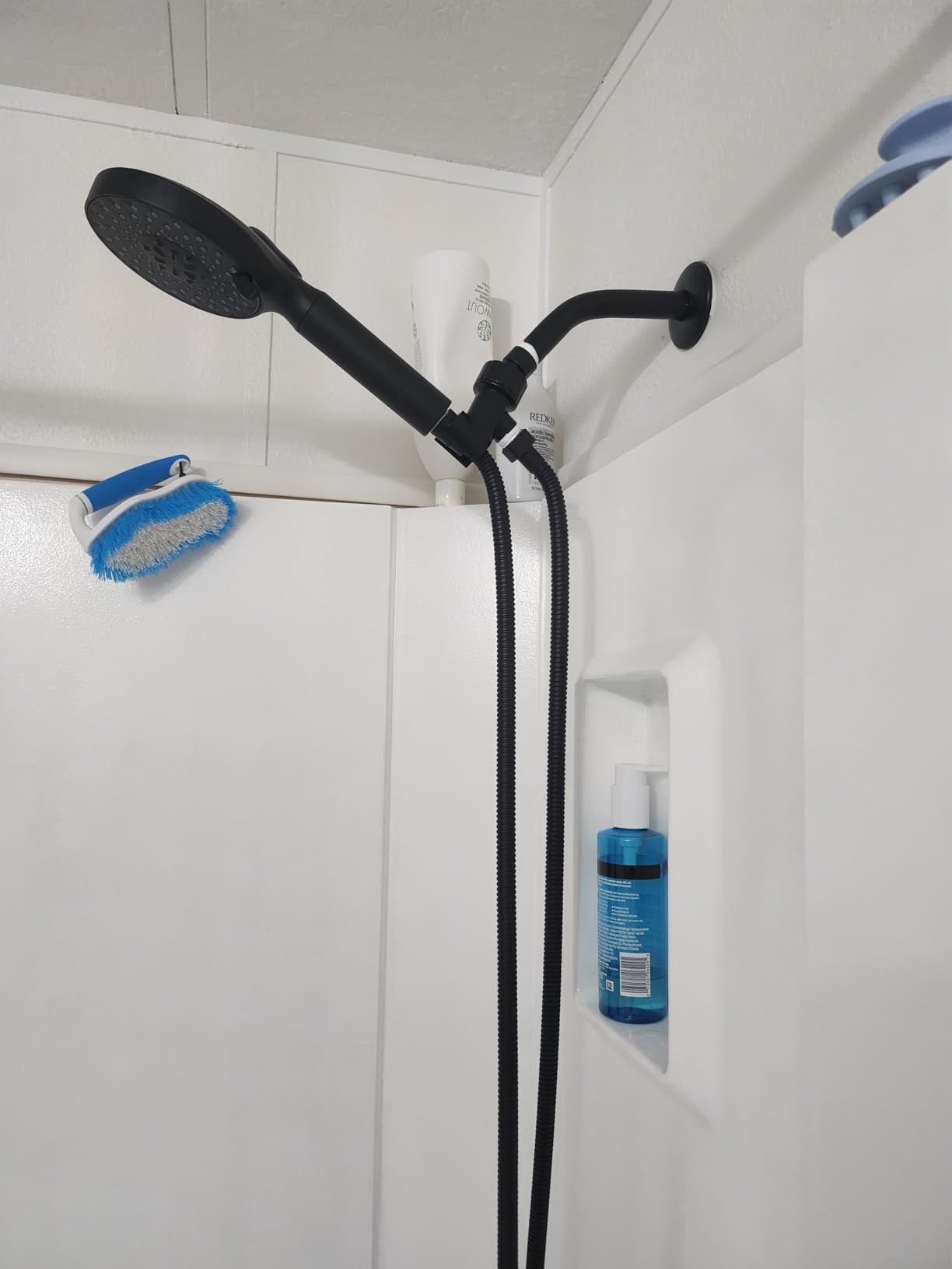 Filtered Shower Head with Handheld, High Pressure 9 Spray Mode Chrome Showerhead with Filters,detachable shower head,Water Softener Filters Beads for Hard Water -Remove Chlorine - Customer Photo 2