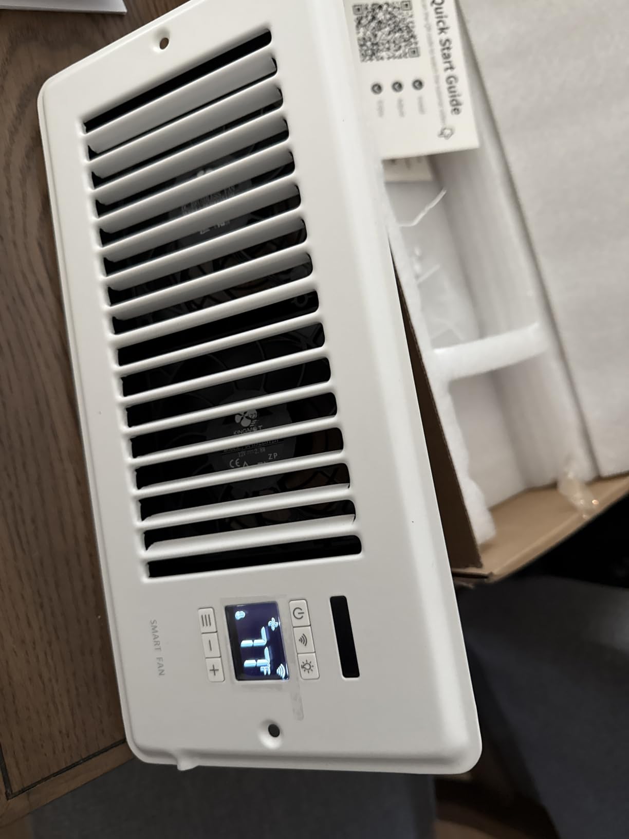 Super Quiet Register Booster Fan for 4 Super Quiet Register Booster Fan for 4