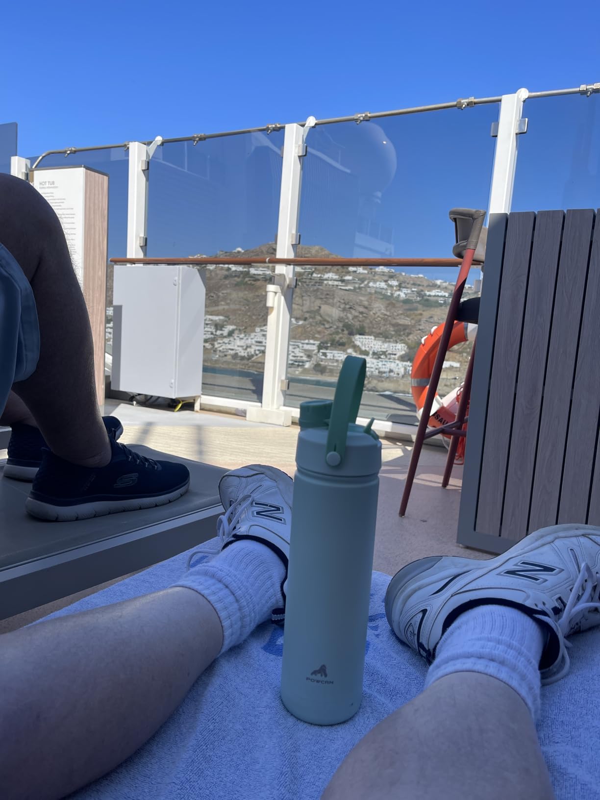 40 oz Insulated Water Bottle with 2-in-1 Straw and Spout Lid, Keep Cold 24H, Leak-Proof, BPA-Free, Double Wall Stainless Steel Water Bottle for Sports, Gym, Travel, and School (Cotton Candy) - Customer Photo 1