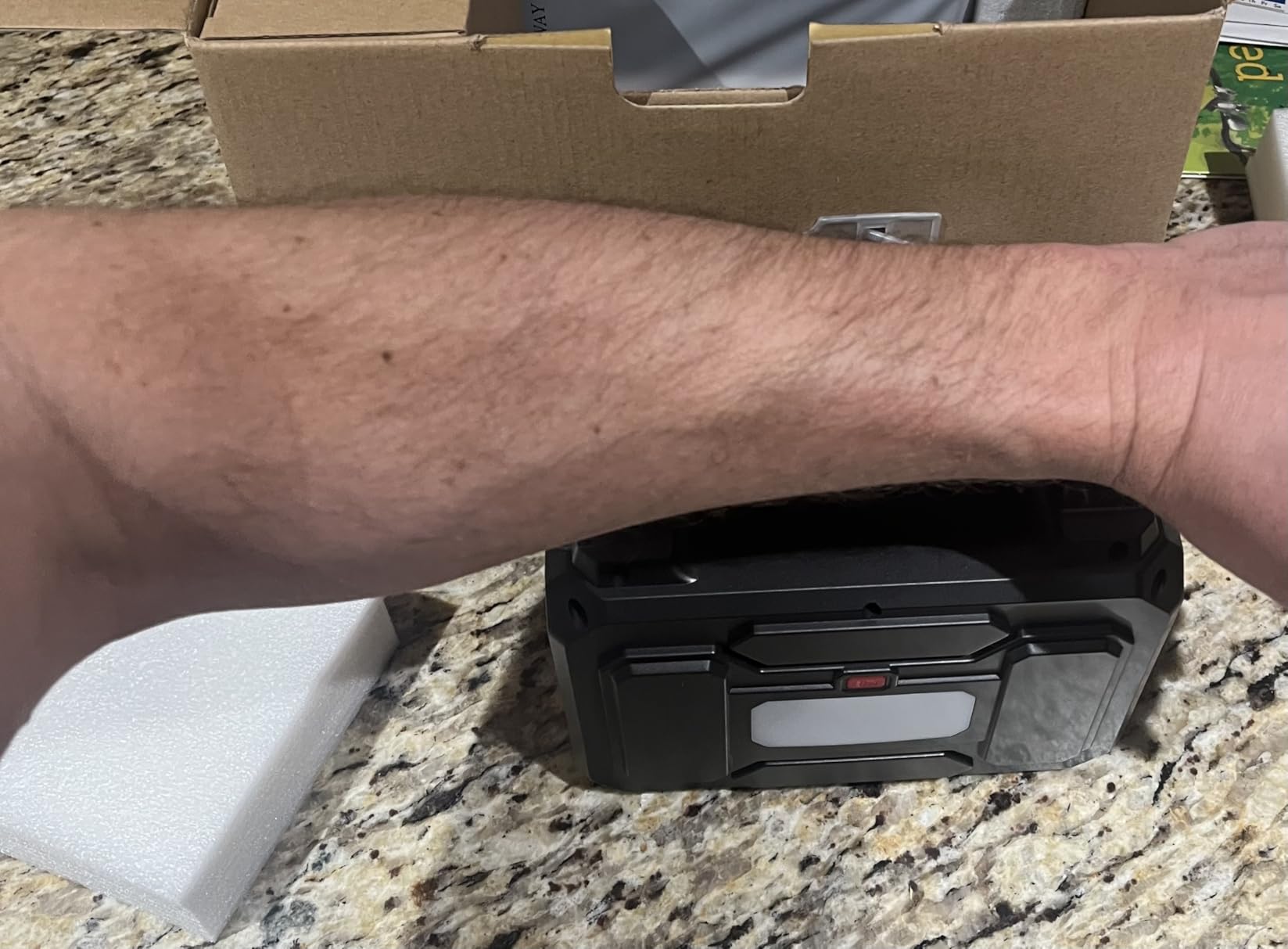 Solar Powered Generator 200W Peak/100W Rated, Portable Solar Generator Power Station with Solar Panels 40W Included, 146Wh Solar Power Bank with AC Outlet 110V for Home Use Camping Outdoor Adventure Customer Review Solar Powered Generator 200W Peak/100W Rated, Portable Solar Generator Power Station with Solar Panels 40W Included, 146Wh Solar Power Bank with AC Outlet 110V for Home Use Camping Outdoor Adventure - Customer Photo 1