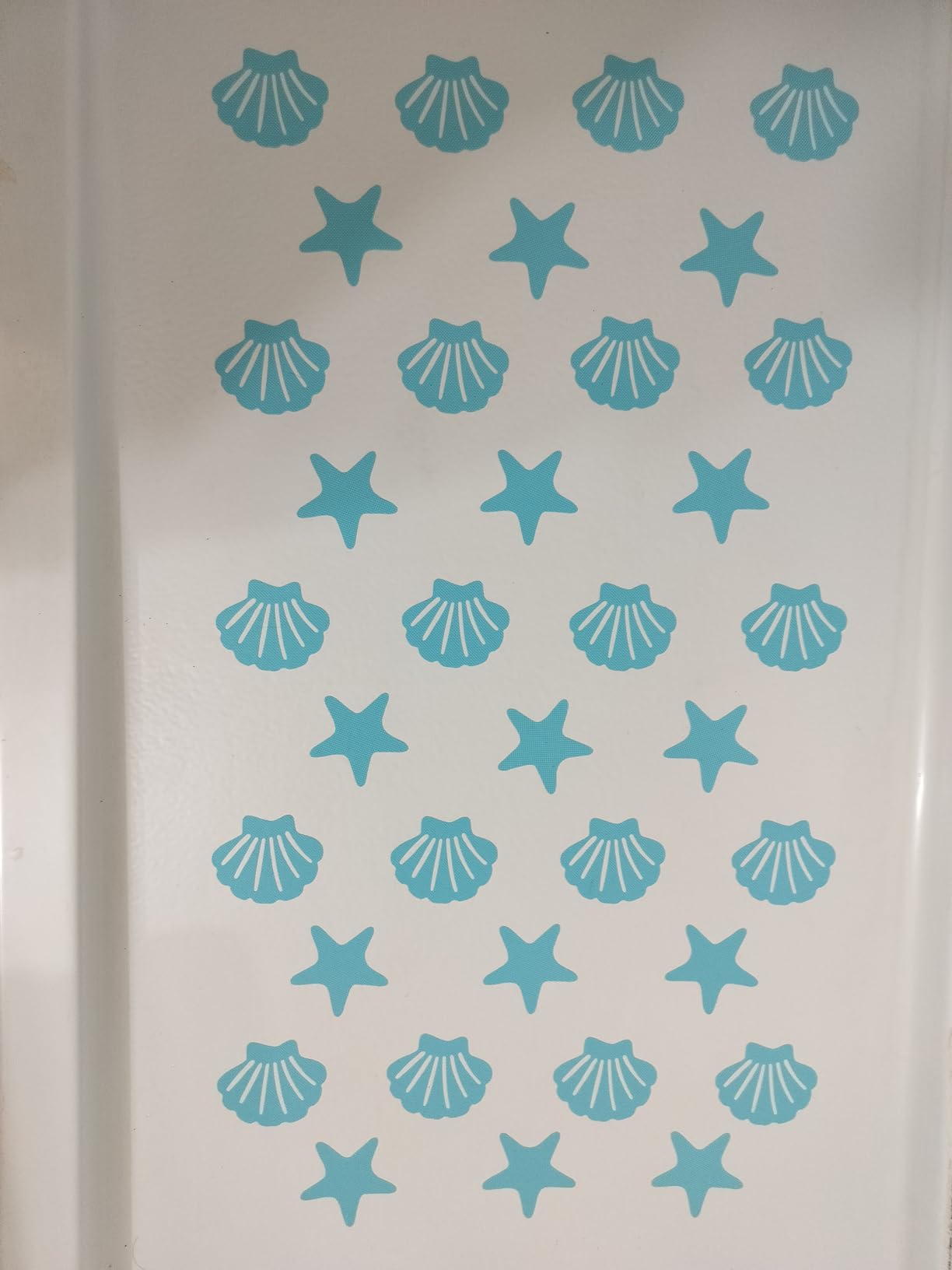 Original Bathtub Stickers Non-Slip, River-Mussel Safety Shower Treads Adhesive Appliques with Premium Scraper - Customer Photo 2