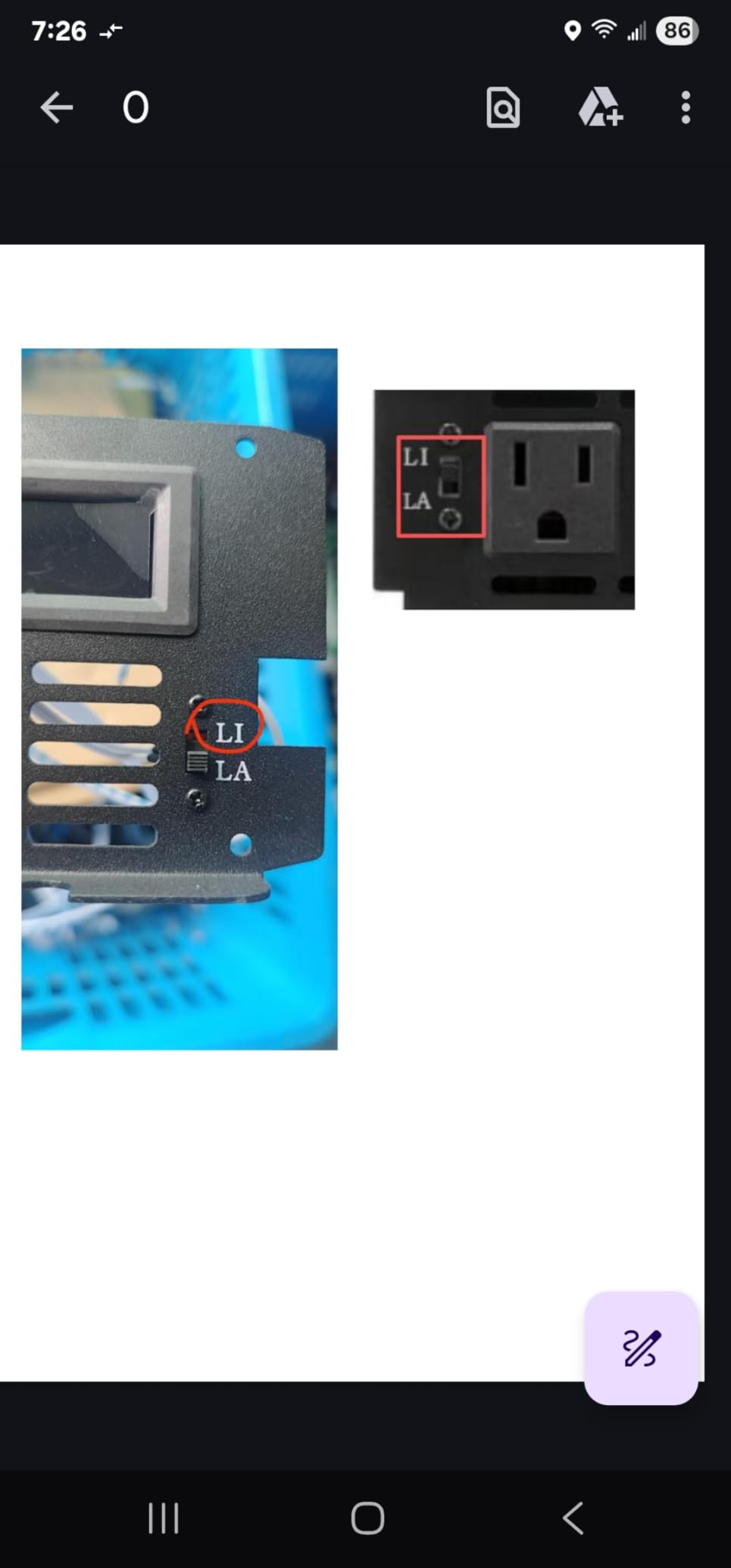 2000W Sump Pump Battery Backup Power System Basment Protection Sump Pump Inverter with LCD Display and Automatic Battery Backup Switching for Basement Emergency and Power Outage Backup (Black) - Customer Photo 1