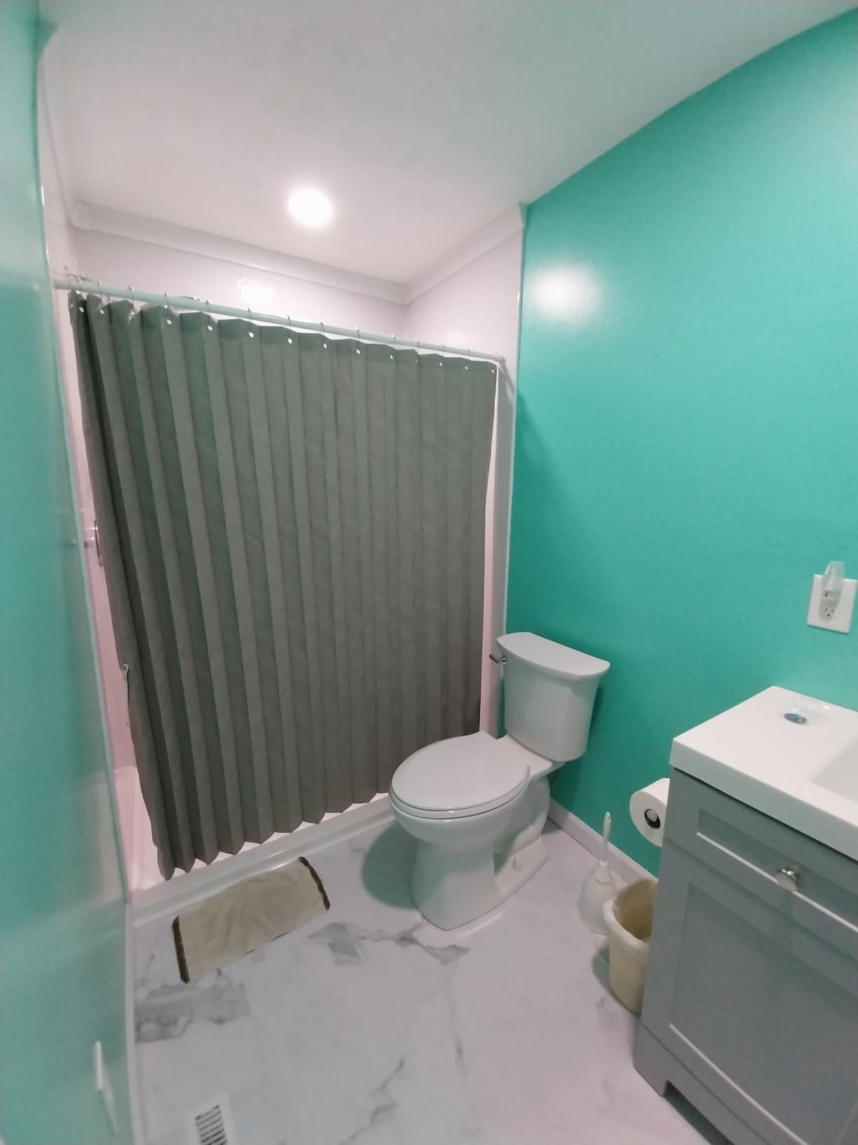 AJAZZ Magnetic Folding Shower Curtains Acordion Shower Curtain Fabric Polyester Waterproof Shower Curtains Suitable for Family Hotel Homestay Bathroom (Grey,77 AJAZZ Magnetic Folding Shower Curtains Acordion Shower Curtain Fabric Polyester Waterproof Shower Curtains Suitable for Family Hotel Homestay Bathroom (Grey,77