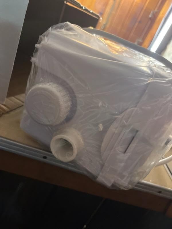 900W Macerator Pump, Macerating Toilet System with 2 Outlets/5 Inlets, Sewage Pump for Basement, Sink, Toilet, Laundry, Kitchen - Customer Photo 2