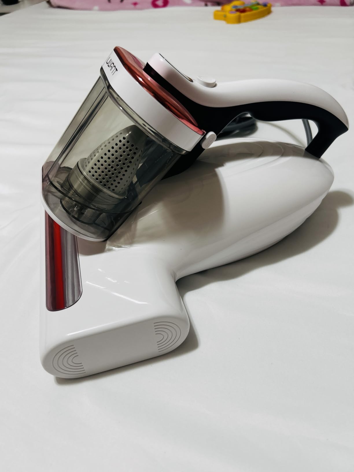 uwant Mattress Vacuum 450W 16Kpa 36000RPM/MIN Bed Vacuum with 149℉ Heating &Ultrasonic, Dual Dust Cup, Smart Display Screen Mattress Vacuums for Skin Health - Customer Photo 2