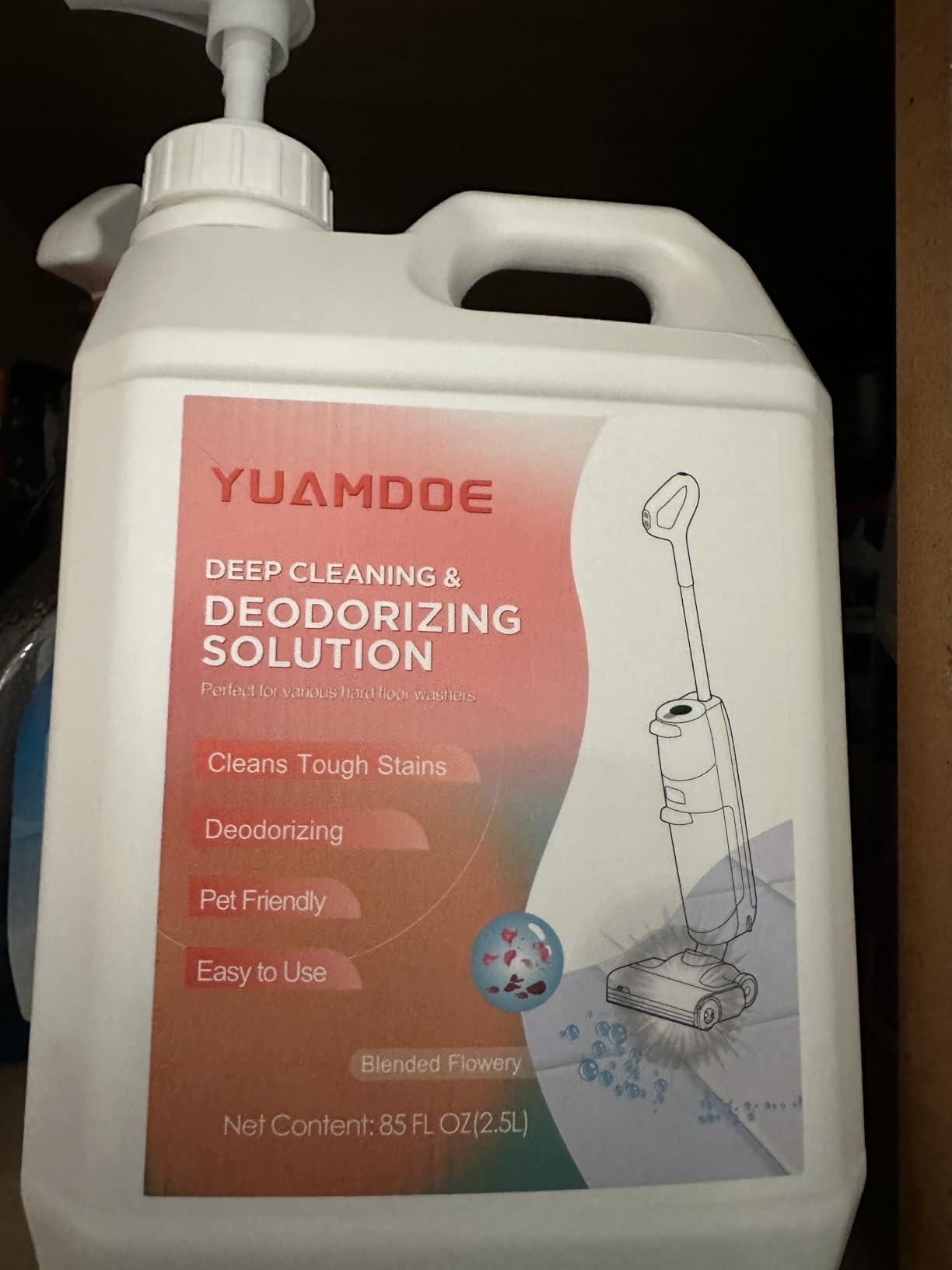 roborock Qrevo Curv Robot Vacuum and Mop, 18,500Pa Suction, Zero-Tangling, AdaptiLift Chassis, FlexiArm Technology, Hot Water Mop Washing & Dock Self Cleaning, Al Obstacle Recognition - Customer Photo 1