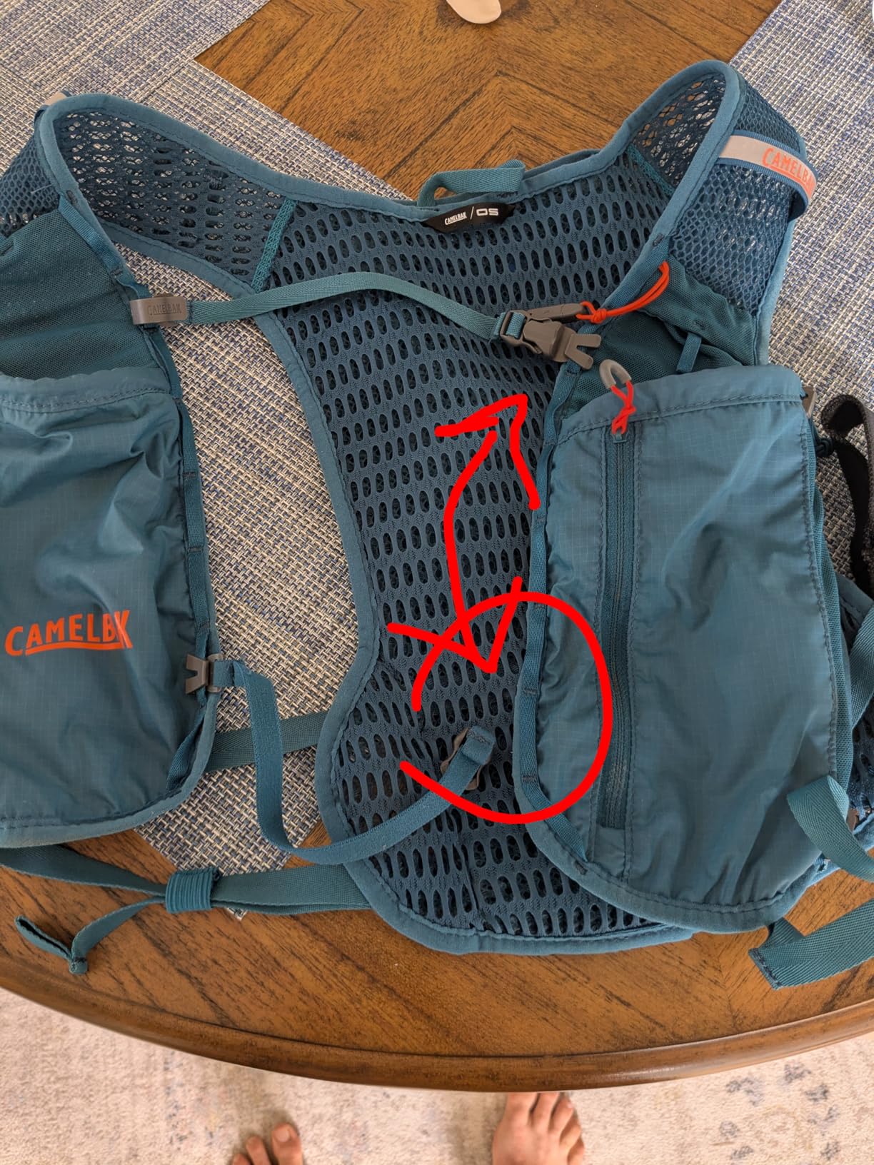 CamelBak Circuit Run Vest with 50oz Hydration Bladder - Customer Photo 1