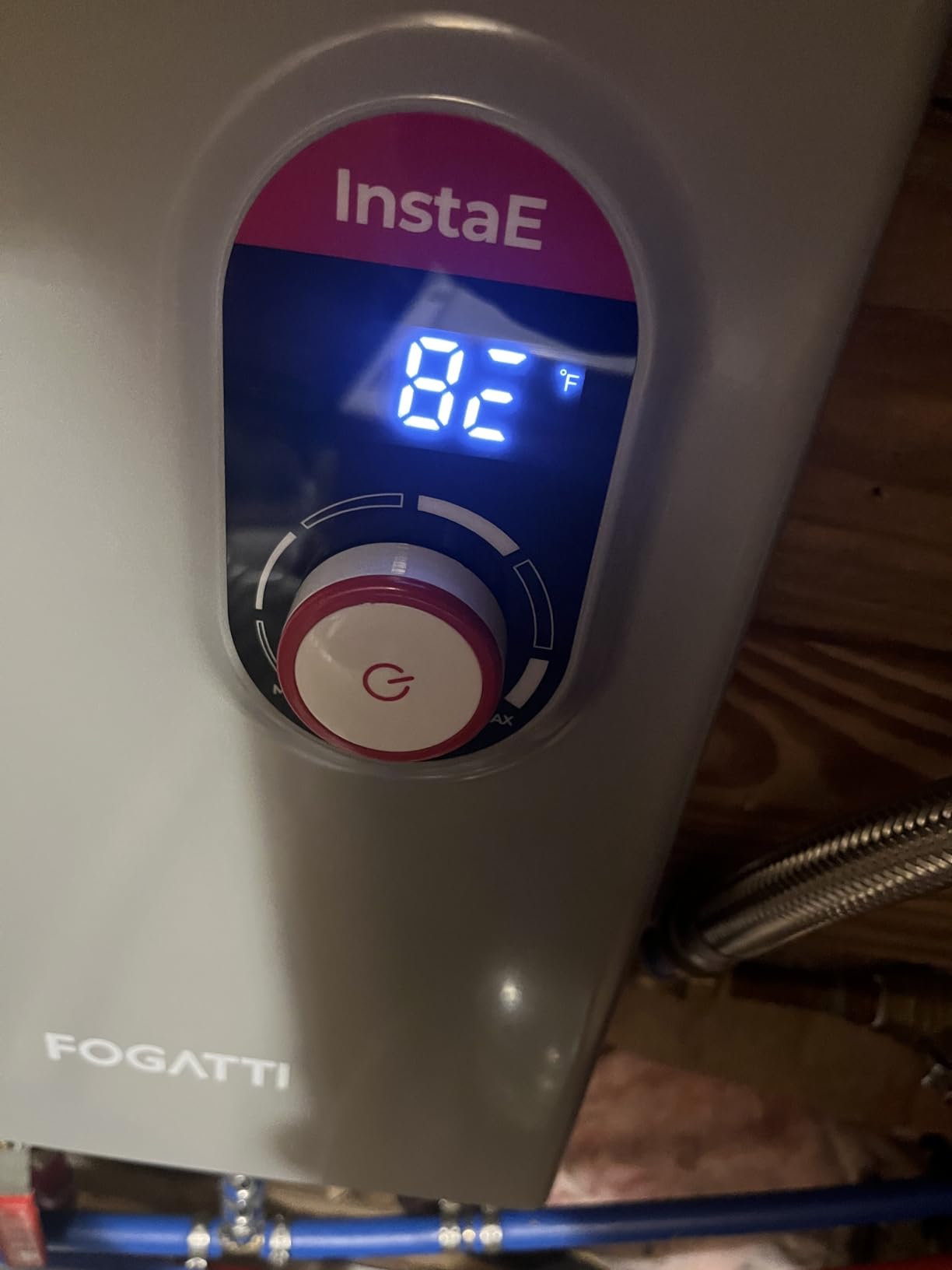 FOGATTI 14kW Tankless Water Heater Electric, Up to 3.3 GPM, 240V On-Demand Instant Endless Water Heater, ETL Certified, 2-3 Point of Use Hot Water - Customer Photo 3
