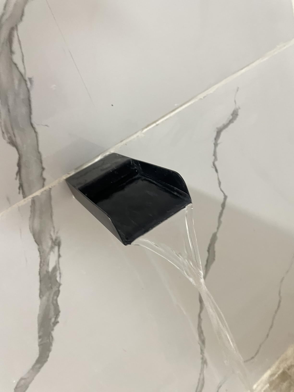 Brushed Nickel Rainfall Shower Head, Wall Mounted 12 Inch Shower Heads with Handheld Spray Combo, Luxury Bathroom Square Rain Shower System, Solid Brass Pressure Balancd Shower Faucet Valve - Customer Photo 1