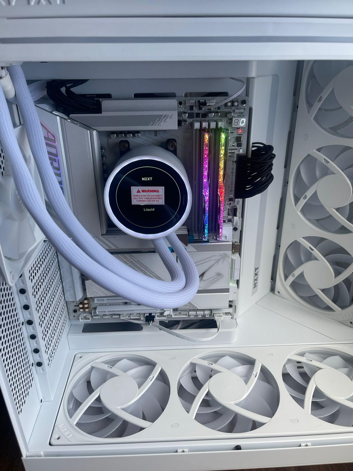 NZXT Kraken Elite 360 RGB 2024 - AIO CPU Liquid Cooler - 360mm Radiator - F360 RGB Core Fan - Customizable 2.72