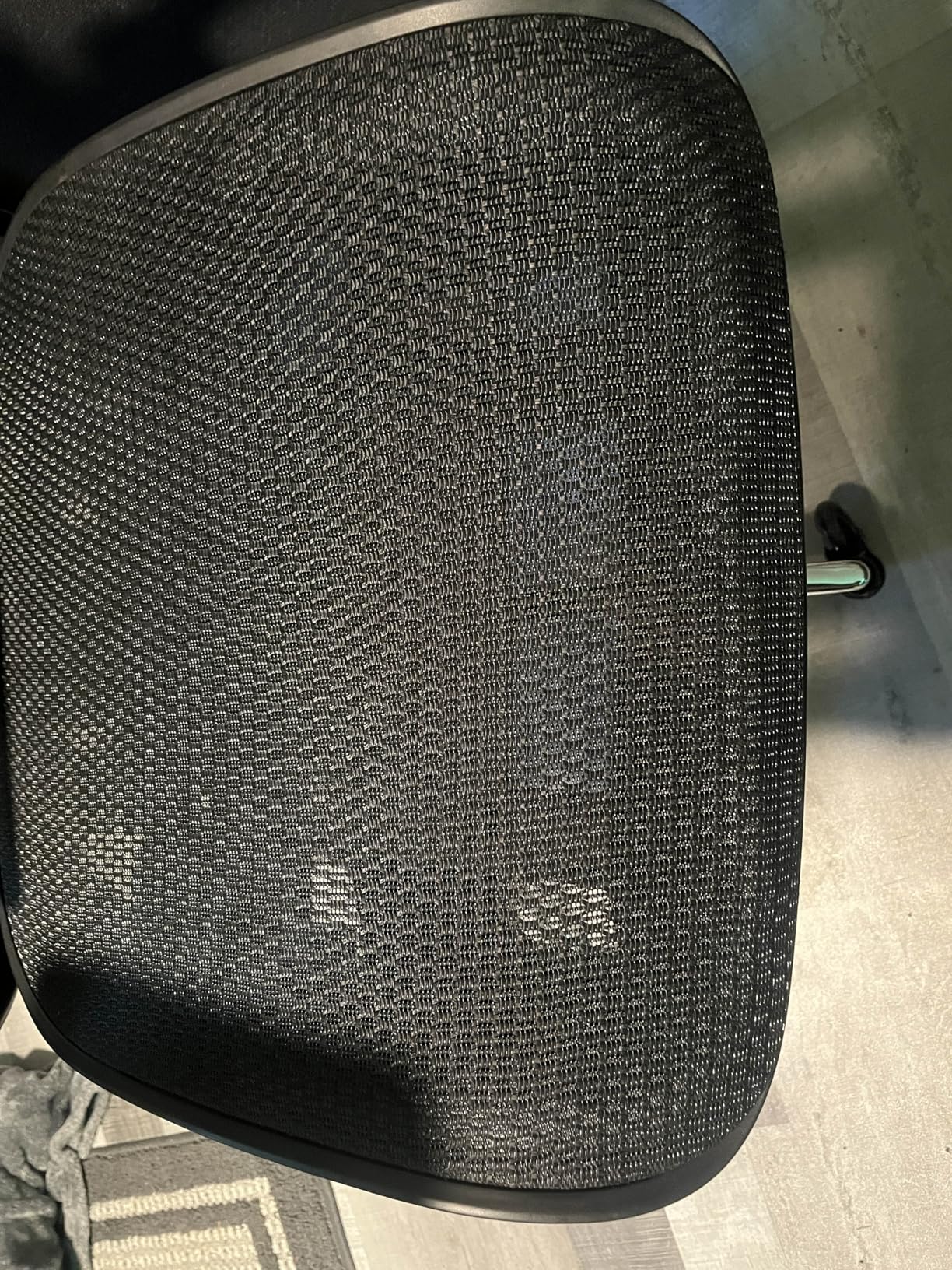 CAPOT Ergonomic Mesh Office Chair, Adjustable Lumbar High Back Desk Chair 400lbs, 4D Flip-up Arms, 3-Level Tilt Backrest, 3D Headrest, PU Wheels, Swivel Rolling Computer Seating for Long Desk Work - Customer Photo 4