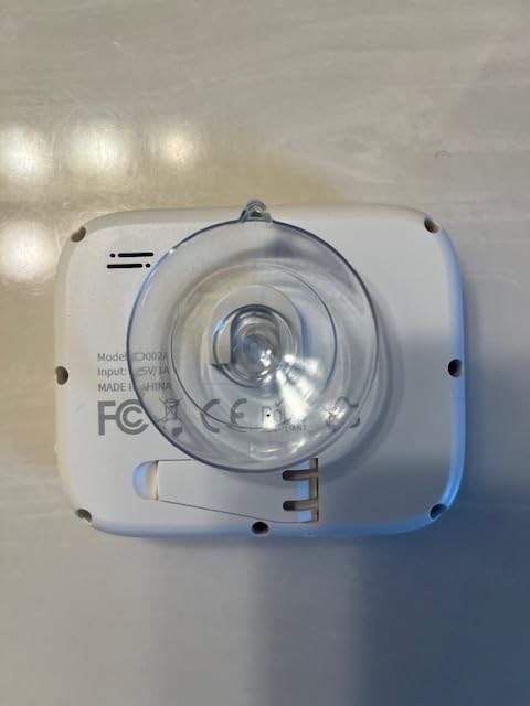 Shower Timer Waterproof Bathroom Toilet Timer Digital Kitchen for Wall Mount, Study w/Foldable Stand, Countdown Stopwatch w/Suction Cup for Swim, Rechargeable, White - Customer Photo 1