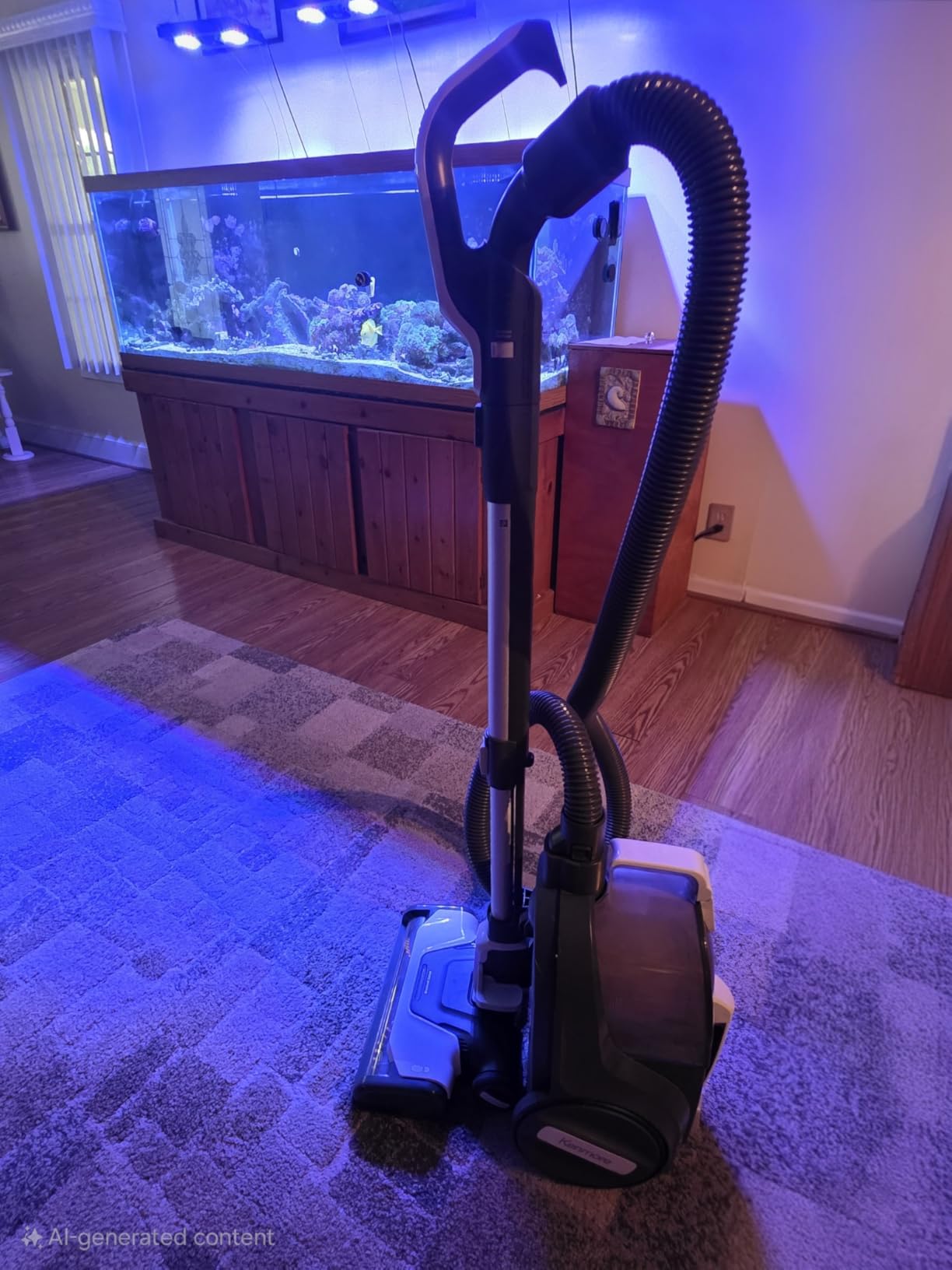 Kenmore DC5070 500 Series Bagless Canister Vacuum with Hair Eliminator Brushroll, 2-Motor Cyclonic Technology, HEPA Filtration & 24' Auto Cord Rewind for Pet, Carpets, Hard Floors, Stairs, White - Customer Photo 1