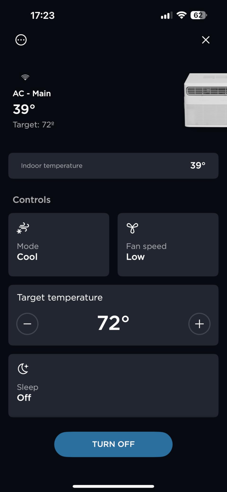 Frigidaire FHWW144TF1 Smart Window Air Conditioner, 14000 BTU Customer Review Frigidaire FHWW144TF1 Smart Window Air Conditioner, 14000 BTU - Customer Photo 1
