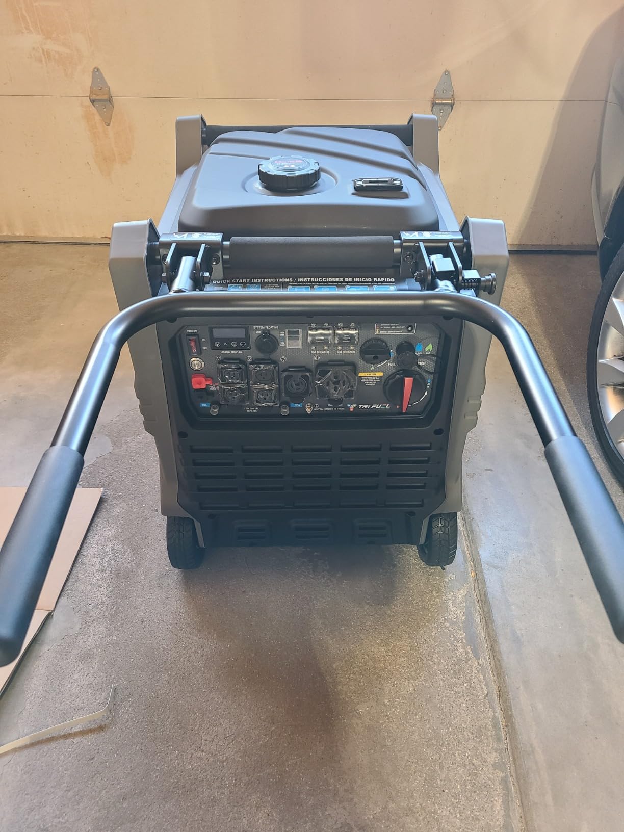 Pulsar 10500W Dual Fuel Portable Inverter Generator for Residential and Camping Use GD10KBN - Customer Photo 3