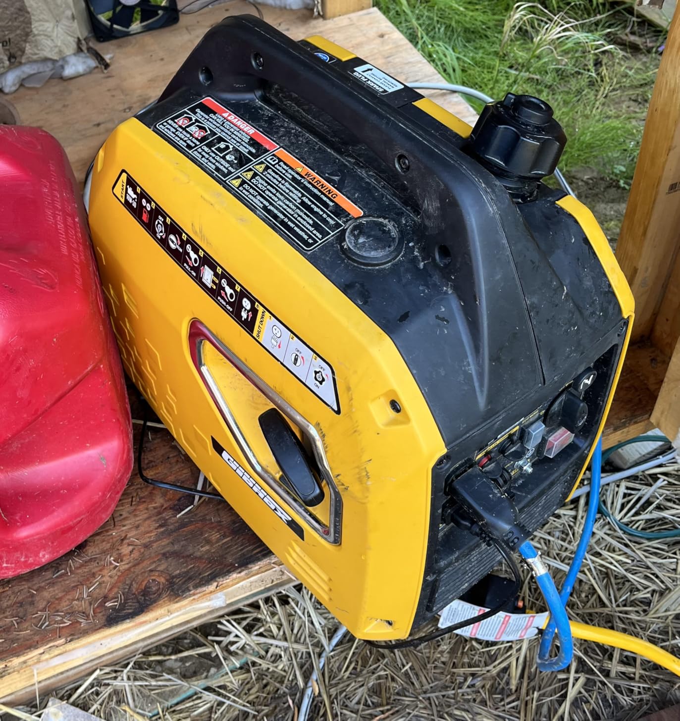 8000W Dual Fuel Inverter Generator, Gas & Propane Powered, RV Ready Remote/Electric Start, Super Quiet, 30A＆50A Ultra Outlet with CO Sensor Portable Generator for RV, Home Backup or Emergency - Customer Photo 3