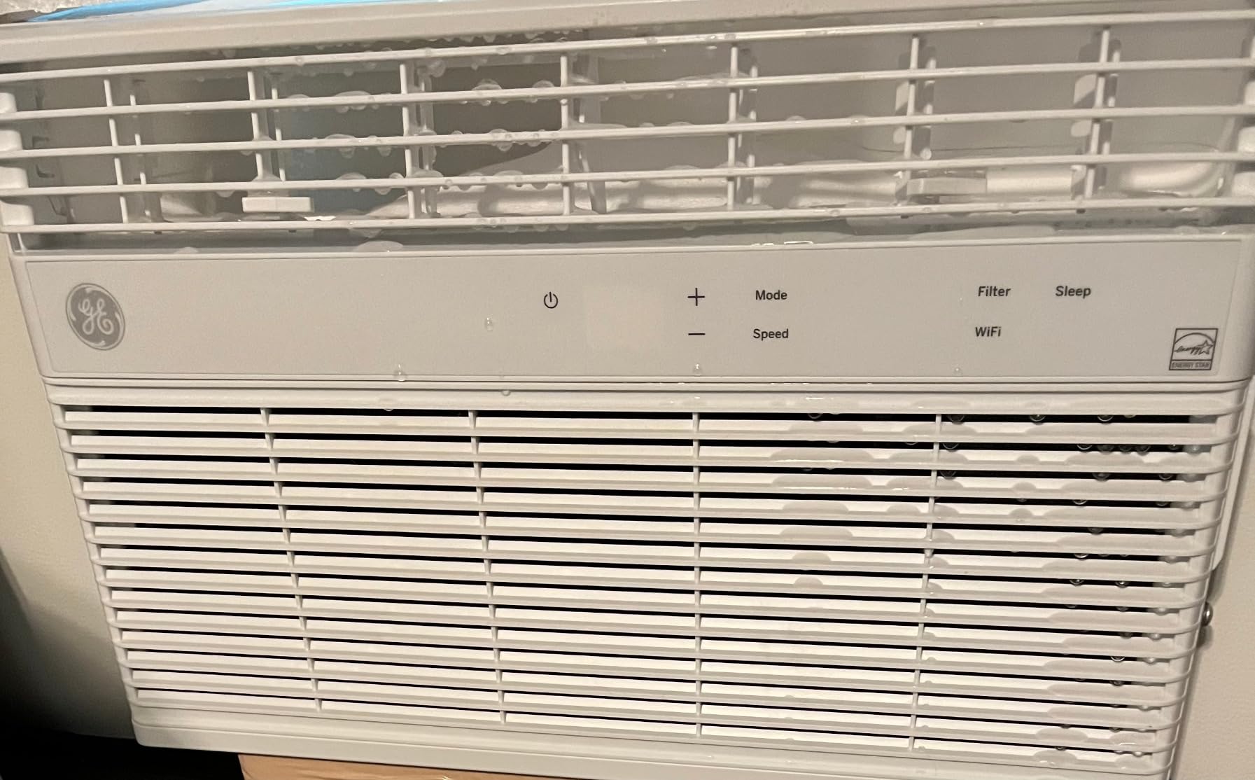 GE Window Air Conditioner 14,000 BTU for Rooms up to 700 sq ft., Wi-Fi Enabled, Energy-Efficient Cooling for Large Rooms, Easy Install Kit, Control Using Remote or Smartphone App, White Customer Review GE Window Air Conditioner 14,000 BTU for Rooms up to 700 sq ft., Wi-Fi Enabled, Energy-Efficient Cooling for Large Rooms, Easy Install Kit, Control Using Remote or Smartphone App, White - Customer Photo 3