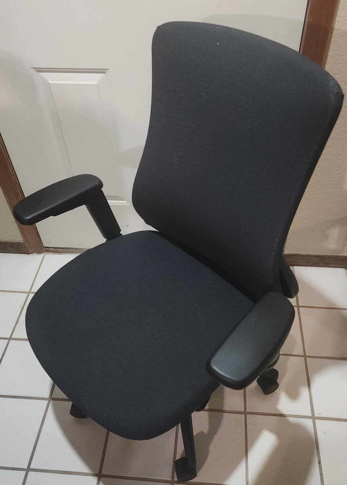 Ergonomic Office Chair Seat Depth Adjustable, Mesh Desk Chair with 3D Armrest, Thickened Soft Cushion, Swivel Computer Chairs with Tilt Function, SGS-Certified Gas Lift for Long Work&Study Hours-Gray - Customer Photo 1