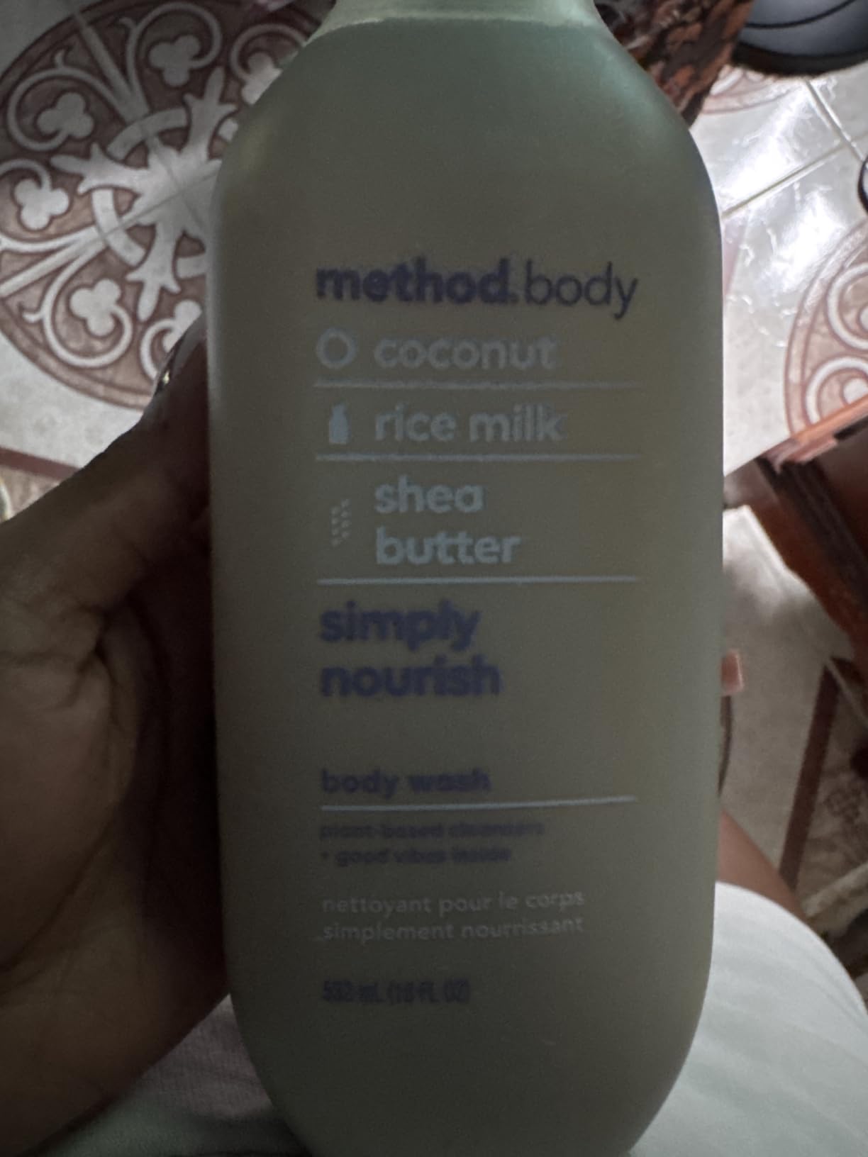 Method Limited Edition Body Wash, Feeling Jazzed with notes of Creamy Vanilla, Cocoa, and Musk, 18oz Customer Review Method Limited Edition Body Wash, Feeling Jazzed with notes of Creamy Vanilla, Cocoa, and Musk, 18oz - Customer Photo 4