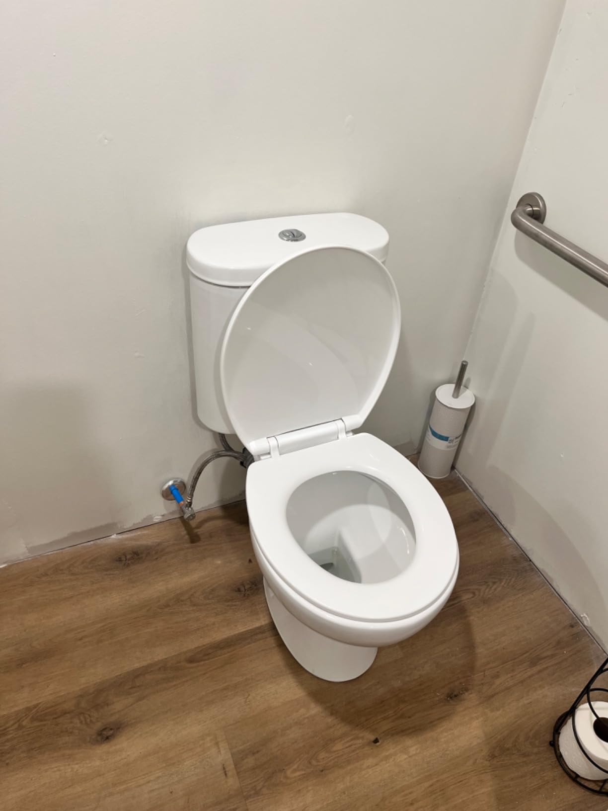 Simple Project 750W Macerating Toilet System - Dual Flush, Upflush Toilet for Basement with 4 Water Inlet & Attics, Dual Flush Toilets with Macerator Pump, Quiet Operation, Space Saving - Customer Photo 2