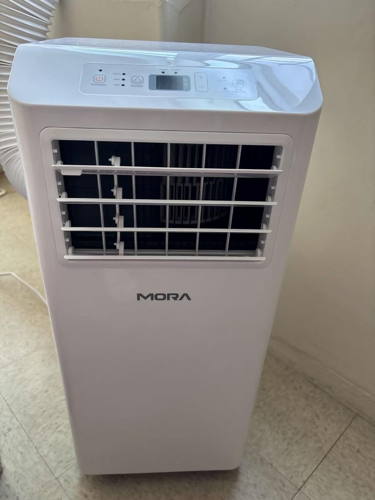 Mora Mora by Hisense 5,000 BTU (DOE), 8,500 BTU (ASHRAE), Portable Air Conditioner, 3 Operating Modes (Cool, Dry, Fan), Cools up to 150 SF, Remote Control and Window Vent Installation Kit Included Customer Review Mora Mora by Hisense 5,000 BTU (DOE), 8,500 BTU (ASHRAE), Portable Air Conditioner, 3 Operating Modes (Cool, Dry, Fan), Cools up to 150 SF, Remote Control and Window Vent Installation Kit Included - Customer Photo 1