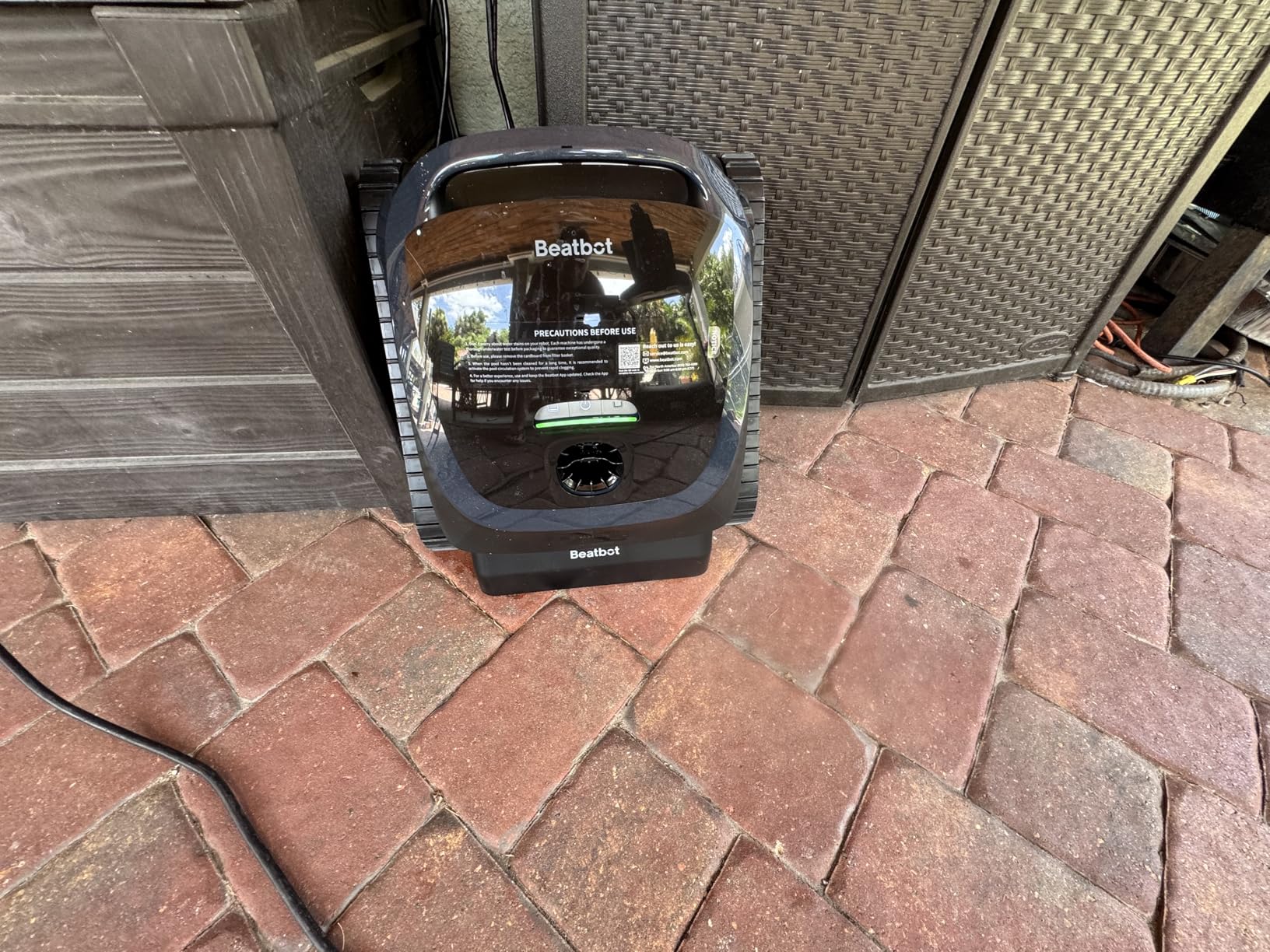 (2025 Upgrade) Beatbot AquaSense 2 Cordless Robotic Pool Vacuum Cleaner, Smart Surface Parking, Double-Pass Waterline Scrubbing, Cleans Floor, Walls and Waterline, Light Blue - Customer Photo 2