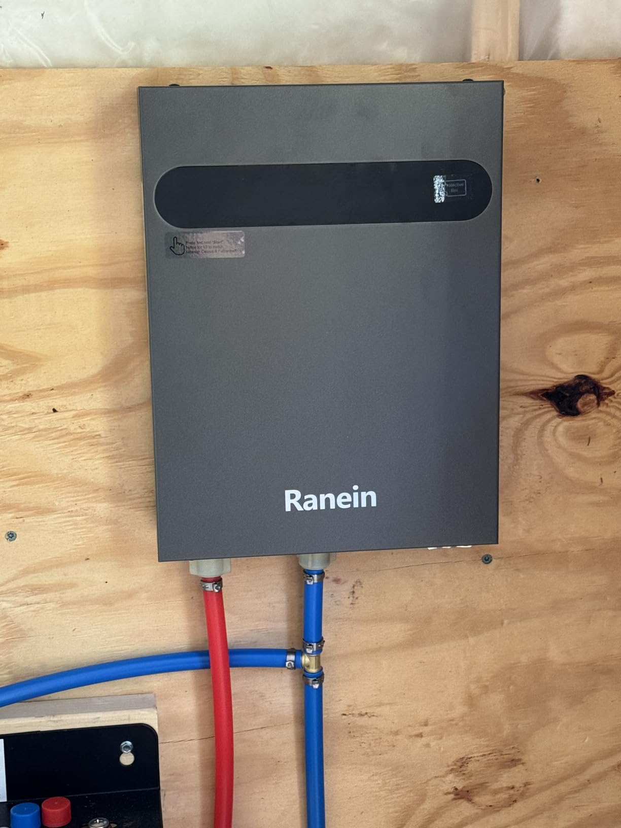 13kW Tankless Electric Water Heater, 240V on Demand Instant Endless Water Heater with LED Temperature Display for Whole House Shower - Customer Photo 2