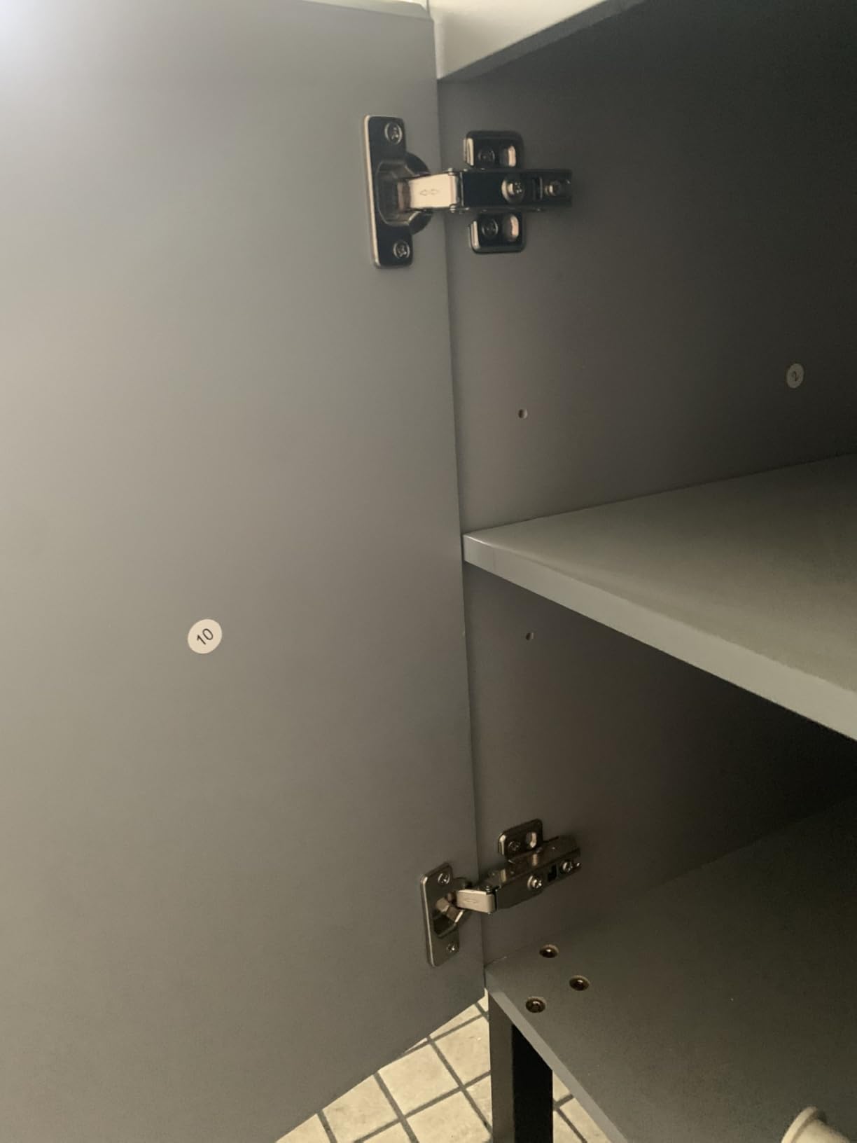 YITAHOME 36 Inch Bathroom Vanity with Ceramic Sink, Bathroom Cabinet Vanity for Media Space, Freestanding Storage Bathroom Vanity with 1 Soft Closing Cabinet & 2 Drawers, Natural Brown Customer Review YITAHOME 36 Inch Bathroom Vanity with Ceramic Sink, Bathroom Cabinet Vanity for Media Space, Freestanding Storage Bathroom Vanity with 1 Soft Closing Cabinet & 2 Drawers, Natural Brown - Customer Photo 3