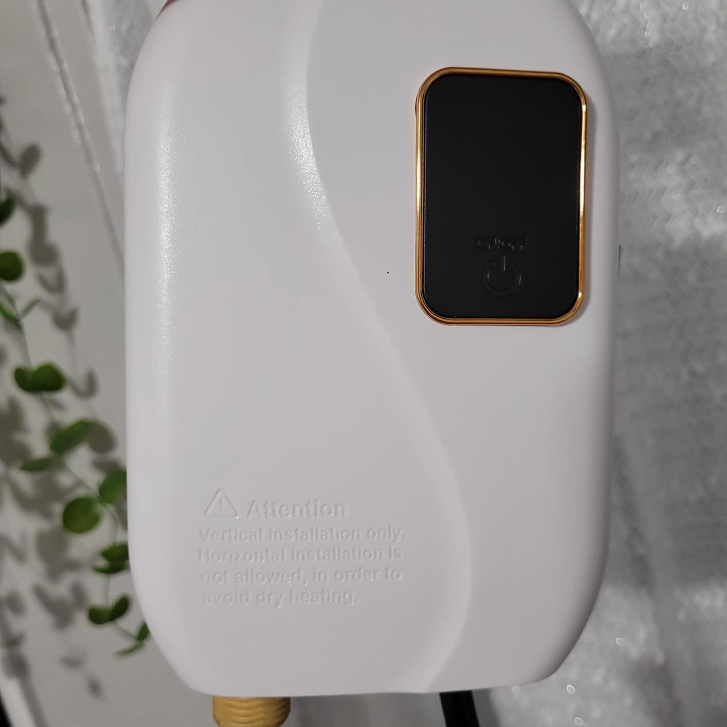 Tankless Water Heater Electric 110V, 3000W Instant Electric Water Heater, Under Sink Water Heater with Digital Display, On Demand Hot Water heater Electric for Kitchen Bathroom Washing - Customer Photo 1