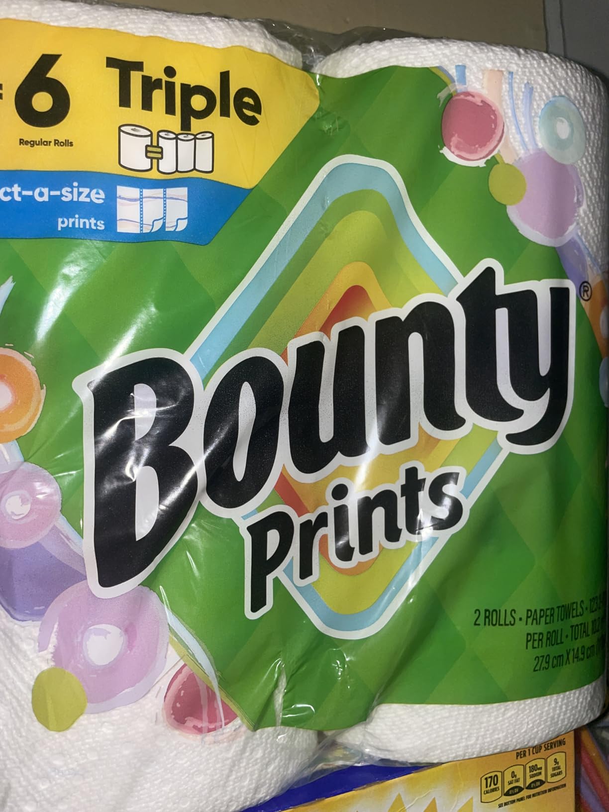 Bounty Select-A-Size Paper Towels, White, 8 Triple Rolls = 24 Regular Rolls - Customer Photo 1