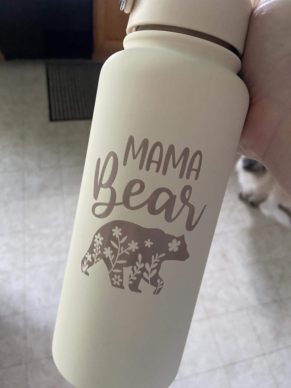 Nurse Water Bottle 32oz Stainless Steel Insulated with Lid, Nurse Gifts for Female Nurses, Medical Staff Inspiration Gifts for Nursing Students, Graduation Christmas Birthday Nurse Week - Customer Photo 2