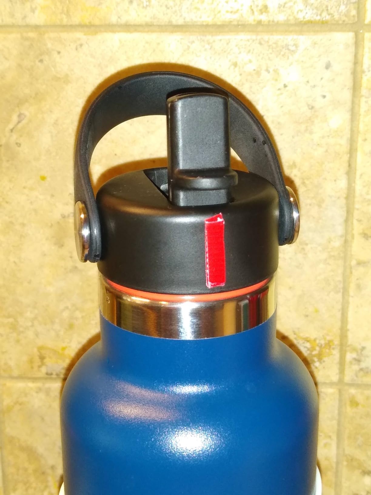 Hydro Flask Water Bottle - Insulated Stainless Steel - Straw Lid, Non Spill, Leakproof 24 Oz Surf Blue - Customer Photo 3