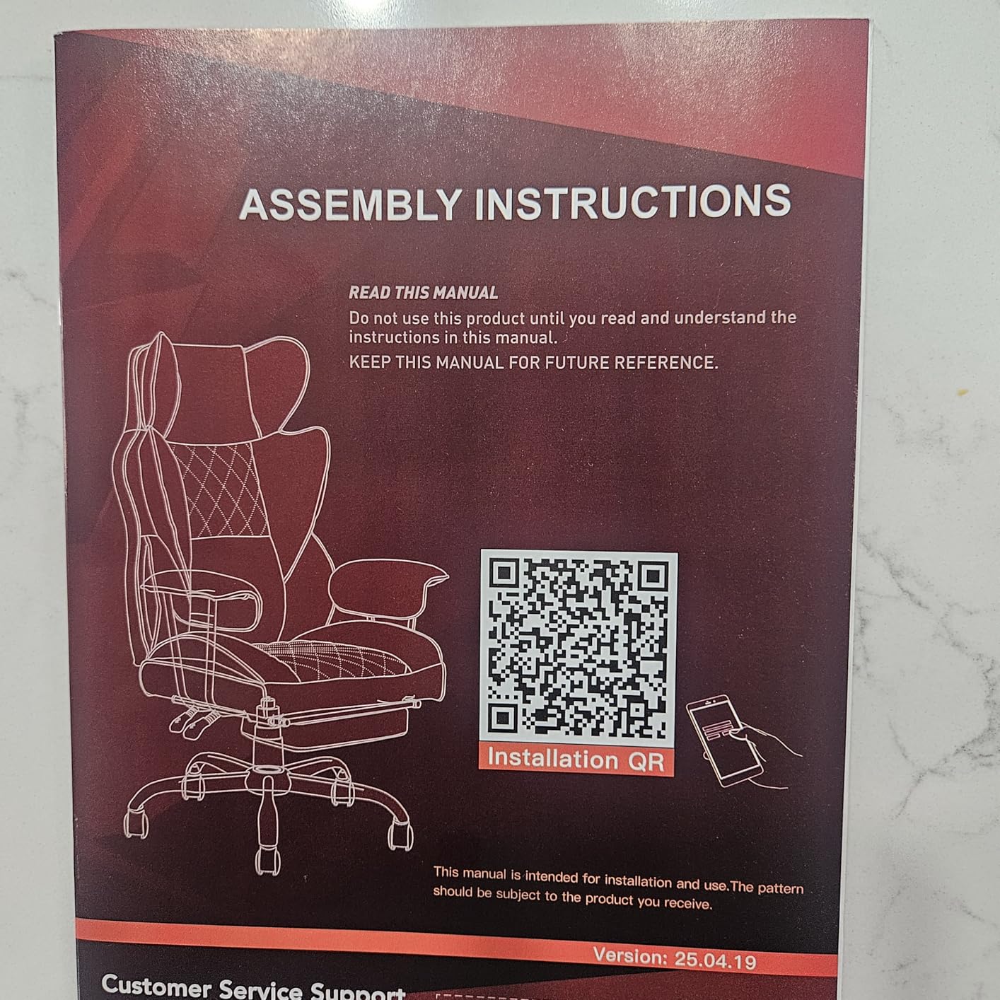 GTRACING Gaming Chair,Office Chair with Pocket Spring Lumbar Support, Ergonomic Comfortable Wide Office Desk Computer Chair with Outward Fixed Soft Armrests and Footrest (PU Leather, Black) - Customer Photo 2