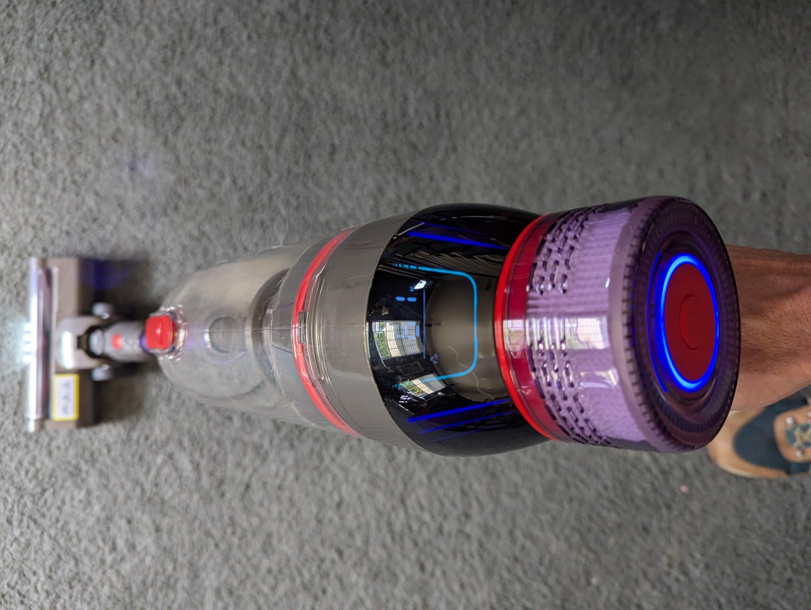 Cordless Stick Vacuum Cleaner - 550W Powerful Cordless Vacuum with HEPA Filter, Up to 50min Runtime & Tangle-Free Lightweight & Detachable Battery for Pet Hair Carpet Hardwood Floor Cleaning - Customer Photo 1