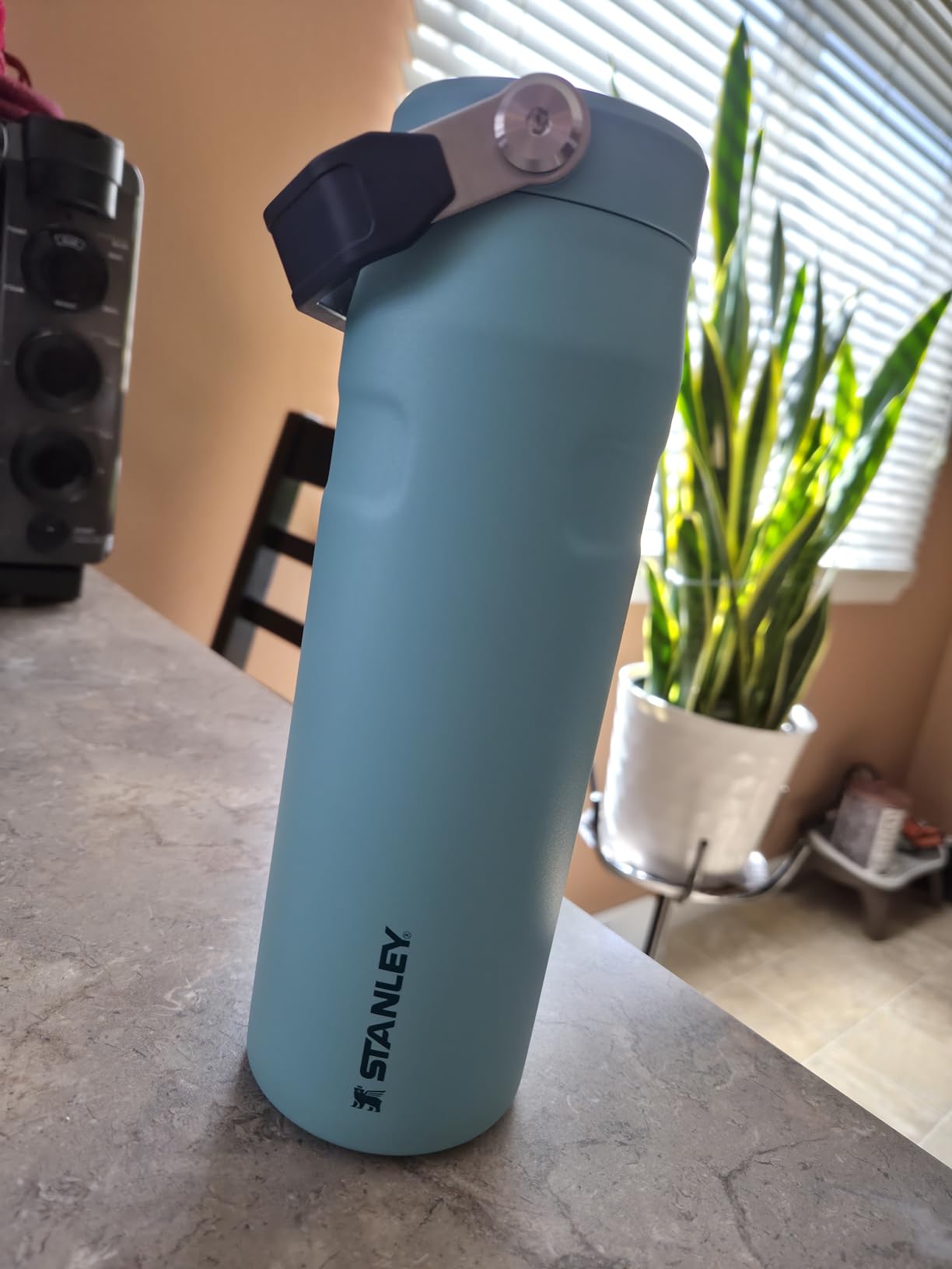 Stanley IceFlow Flip Straw 2.0 Water Bottle 24 oz | Built-In Straw for Travel and Sports | Lightweight and Leak Resistant | Insulated Stainless Steel | BPA-Free | Sienna - Customer Photo 1