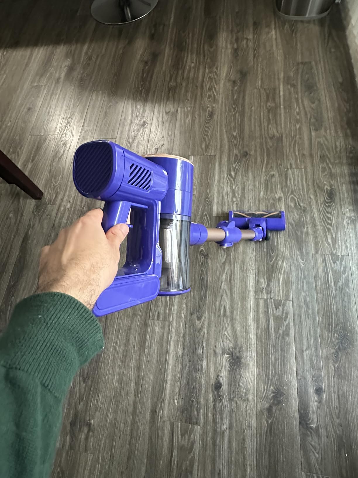 Cordless Vacuum Cleaner, 180° Bendable Wand Stick Vacuum Cleaners with Touch Screen, 8-in-1 Vacuum with Lightweight Rechargeable Battery, Longlasting Runtime for Home Hard Floor Low-Pile Carpet - Customer Photo 2