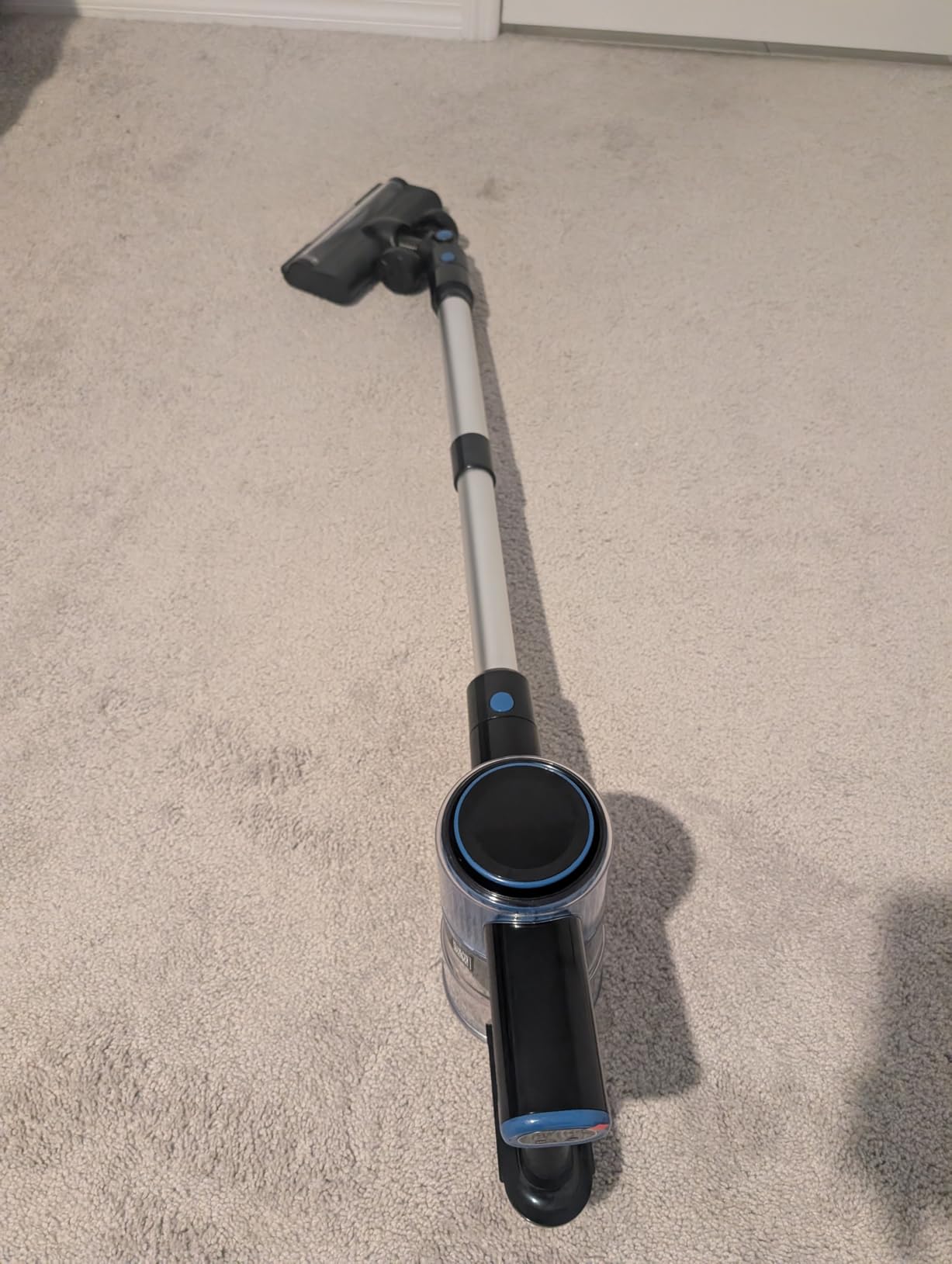 Cordless Vacuum Cleaner, 8 in 1 Powerful Suction Lightweight Vacuum Cleaner for Home, LED Display, 3 Suction Modes, 45Mins Detachable Battery Vacuum for Hard Floor Carpet Pet Hair - Customer Photo 2