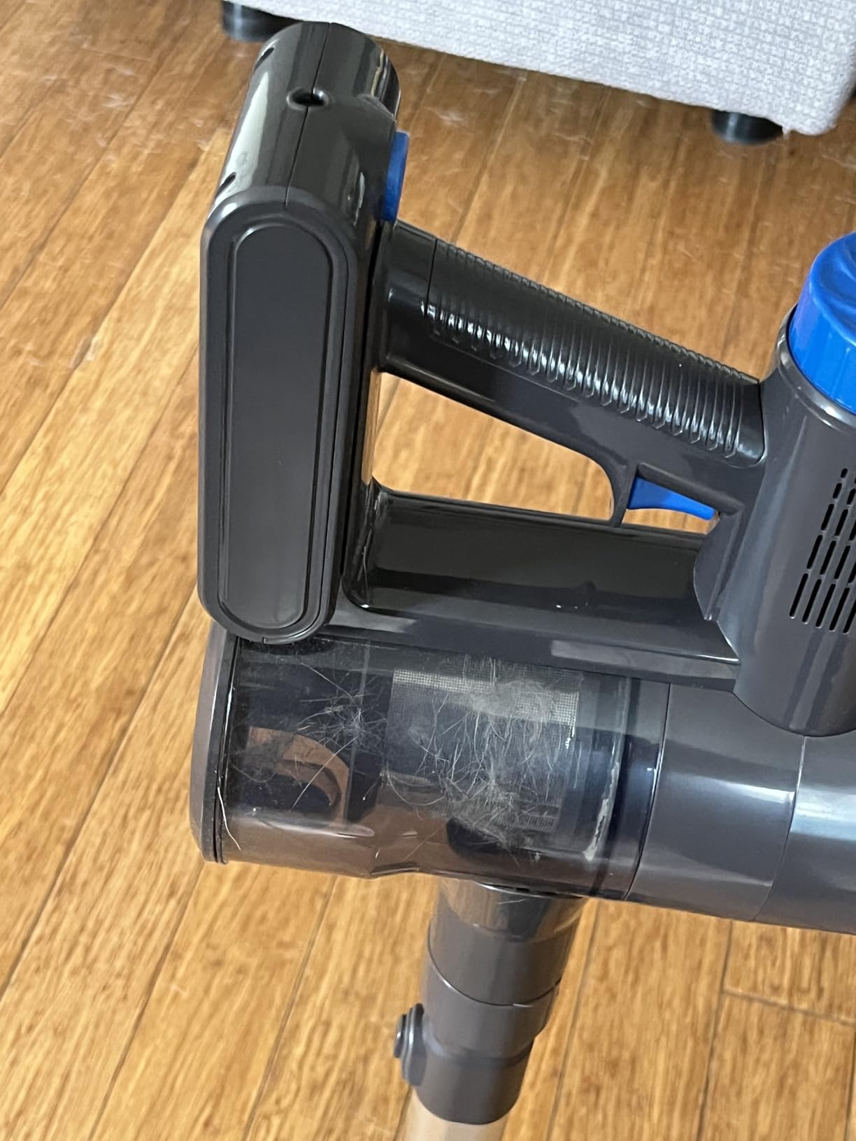 Cordless Vacuum Cleaner, Super Power Suction Stick Vacuum Cleaners with 2200 mAh Battery,8-in-1 Lightweight Self-Standing, 35 Mins Runtime for Home Low-Pile Carpet Pet Hair - Customer Photo 1