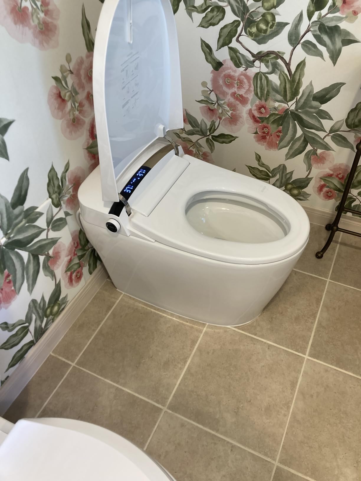 Macerating Toilet System Kit, Upflush Toilet with Pump For Basement, 4 in 1 Macerator Pump for Sink/Kitchen/Shower/Laundry/Bathtub Wastewater Lifting, Up to 23ft/230ft, 17.7inch Elongated Bowl - Customer Photo 1